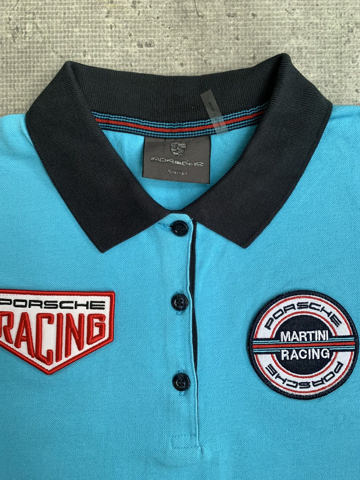 Porsche Design HALFBOTTOM SHIRT POSCHE MARTINI RACING Size M / US 6-8 / IT 42-44 - 4 Thumbnail