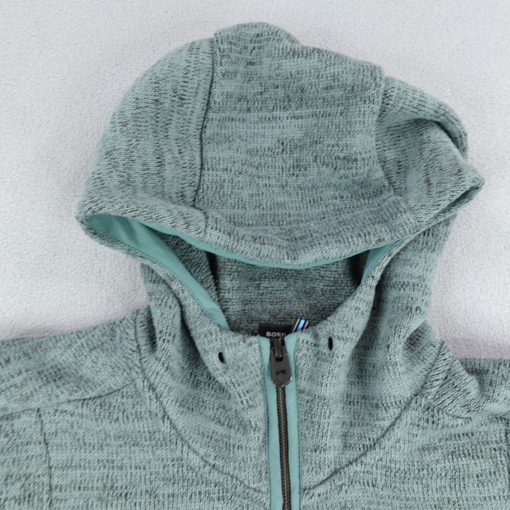 Vintage Kuhl Jacket Womens XS Blue Teal Ascendyr Hoody Fleece Hoodie Sweater Sweatshirt Size XS / US 0-2 / IT 36-38 - 2 Thumbnail