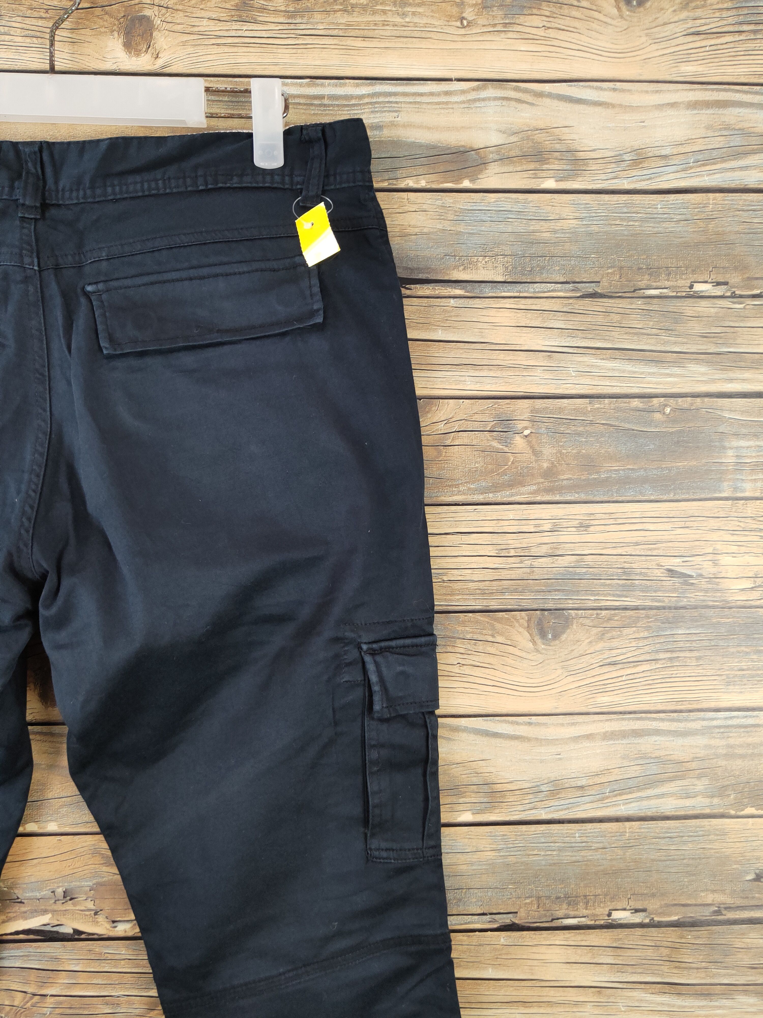 semanticdesign Semantic Design Black punk Multipocket Cargo Pants #W1851 Size US 32 / EU 48 - 11 Thumbnail