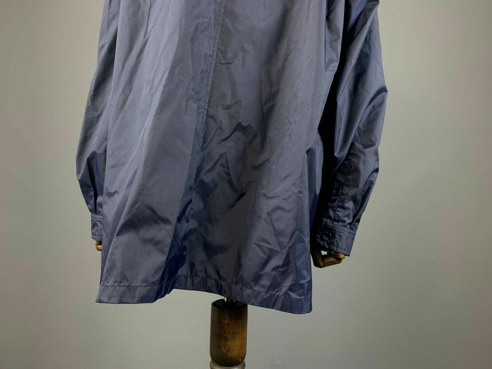 Valentino Men Valentino Jeans Blue Collared Nylon Trench Coat Size 52 Size M / US 6-8 / IT 42-44 - 9 Thumbnail