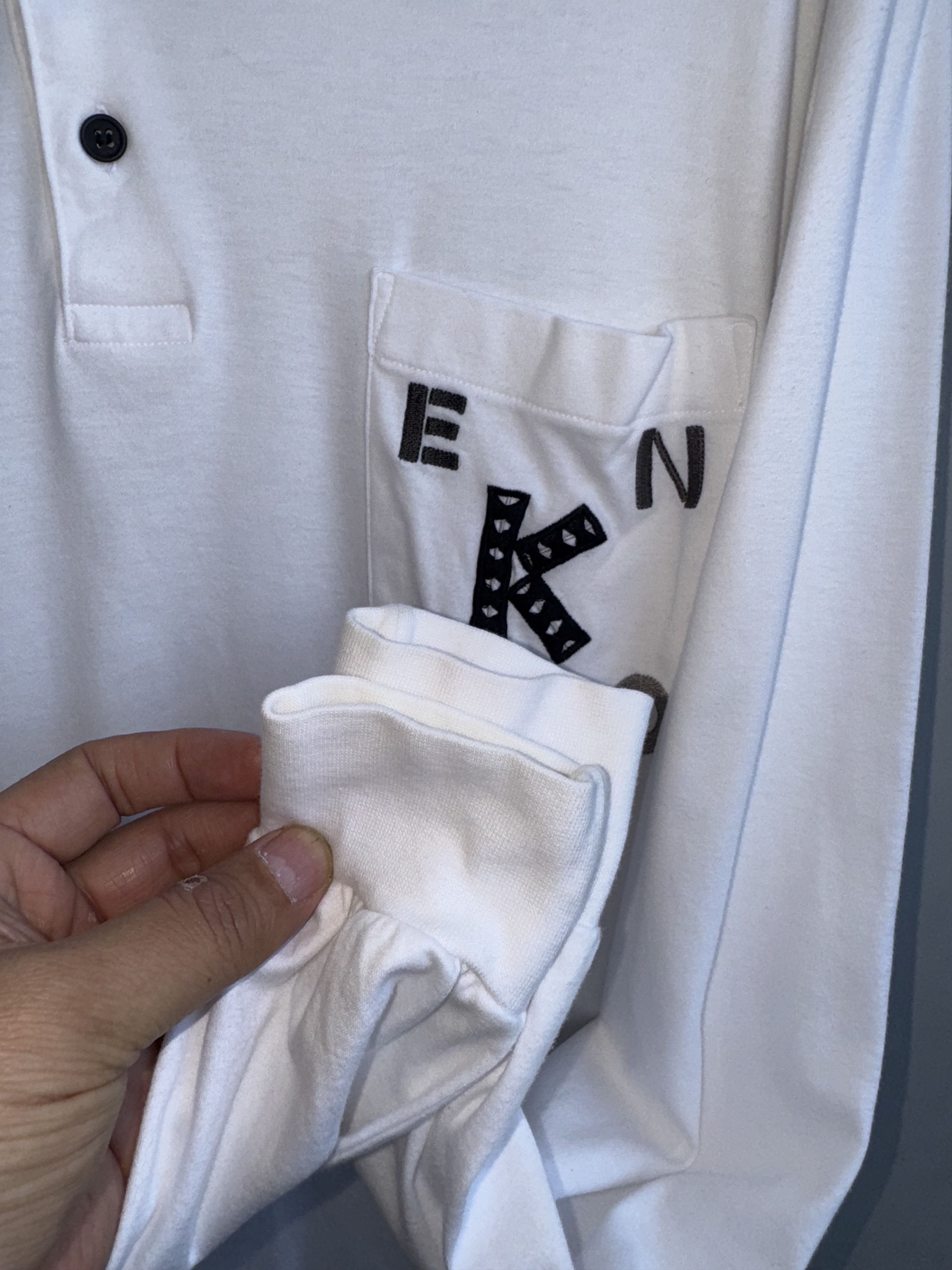 Kenzo Kenzo Golf Long Sleeve Shirt Size US XL / EU 56 / 4 - 5 Thumbnail