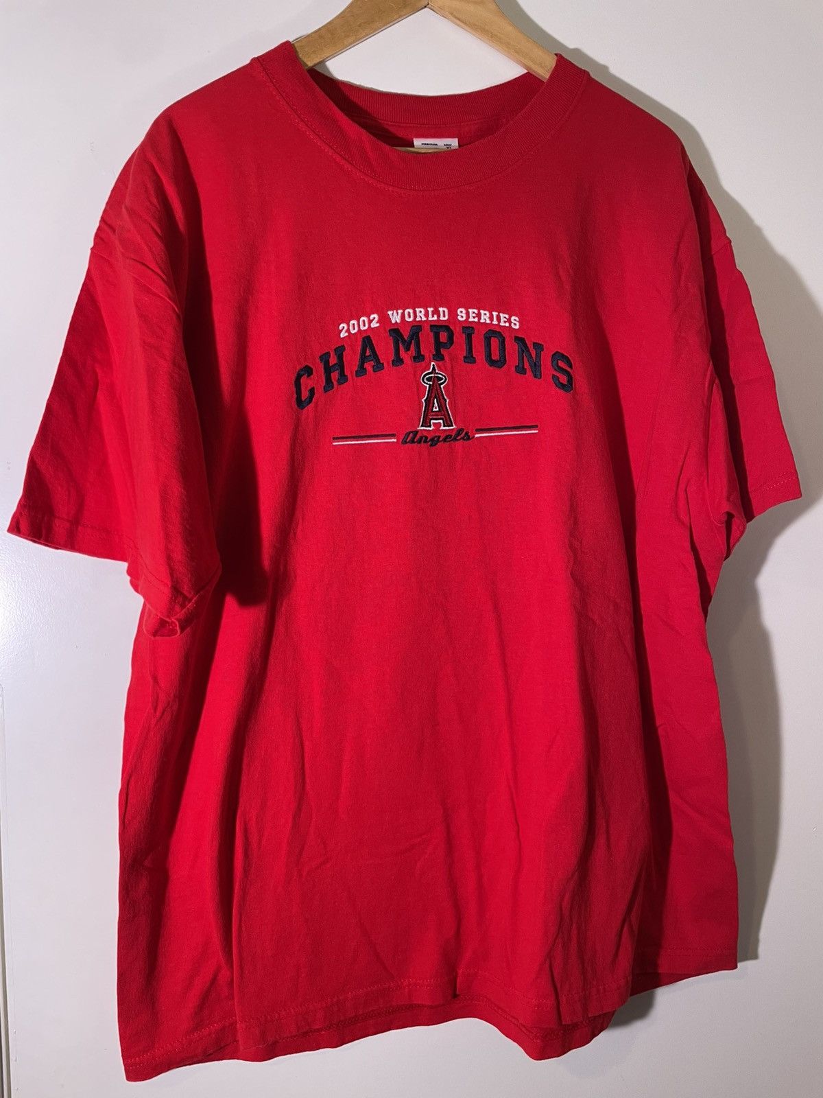 Vintage Y2K 2000’s VTG Vintage MLB Anaheim Angels Baseball Tee Shirt Size US XL / EU 56 / 4 - 1 Thumbnail