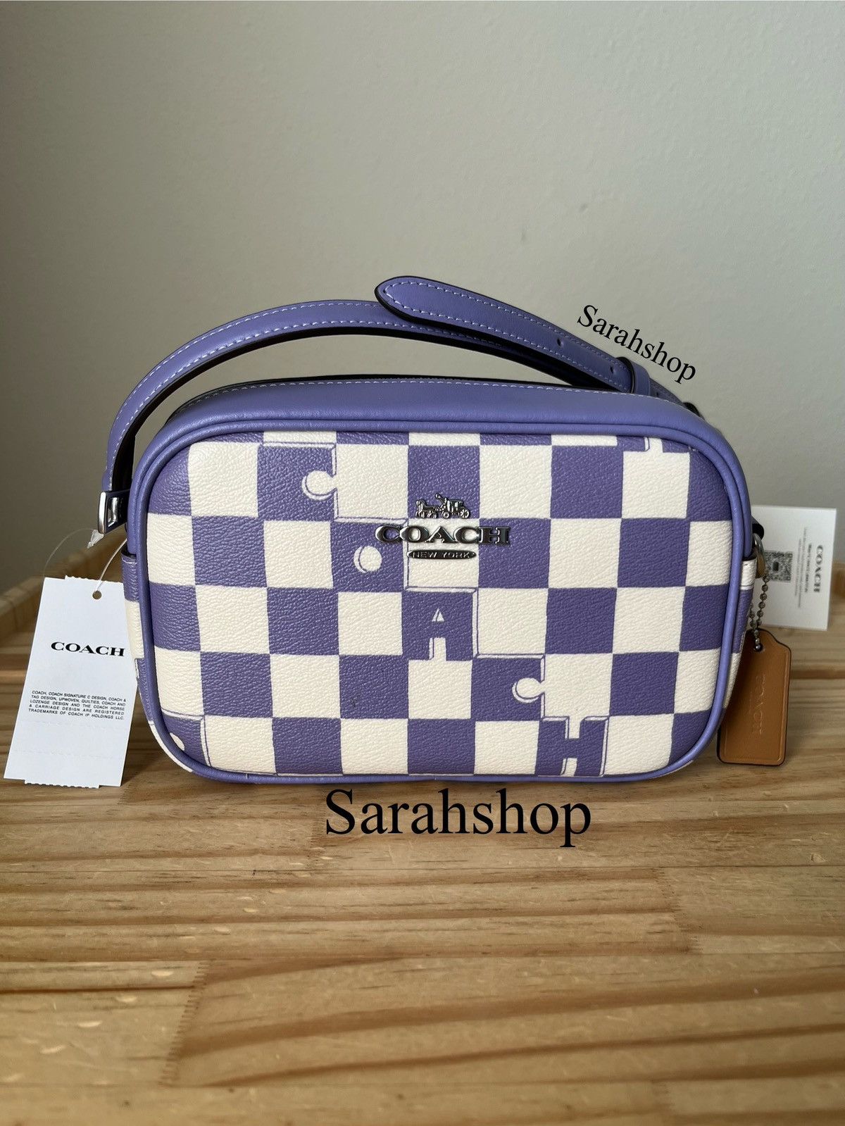 image of Coach Purse in Purple, Women's