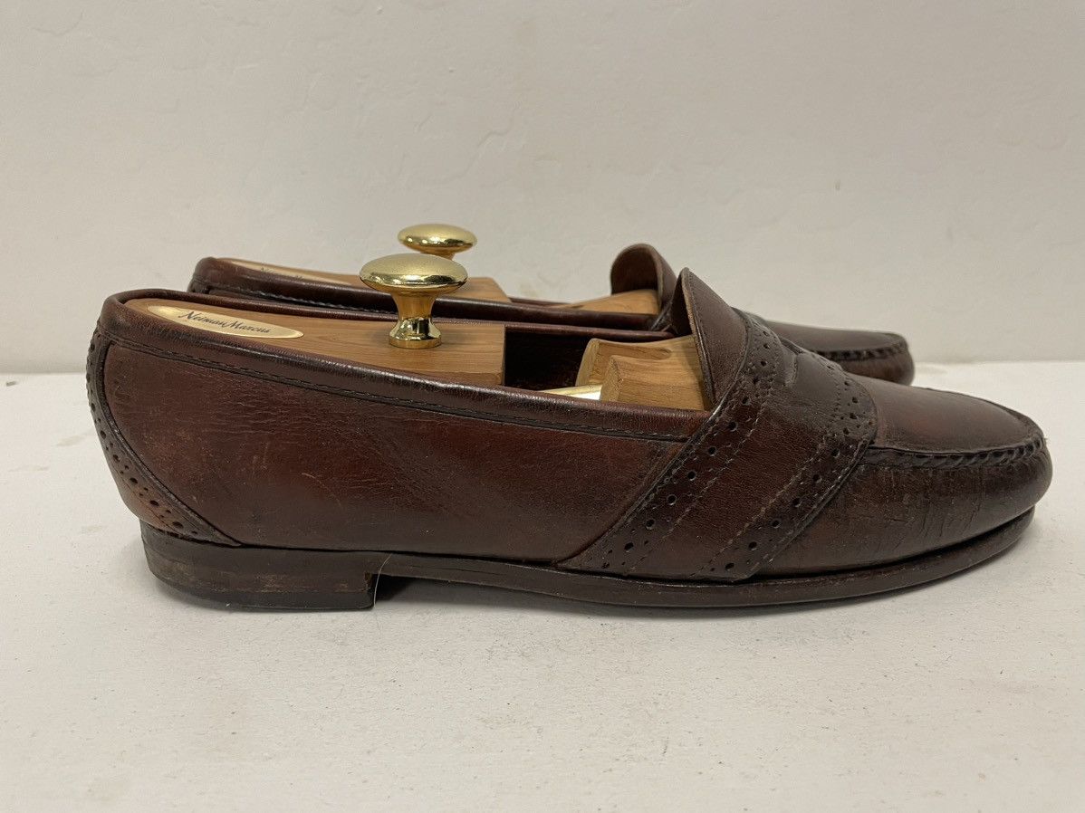 Polo Ralph Lauren × Vintage Leather Brogue Penny Loafer in Cordovan Size US 9 / EU 42 - 2 Thumbnail