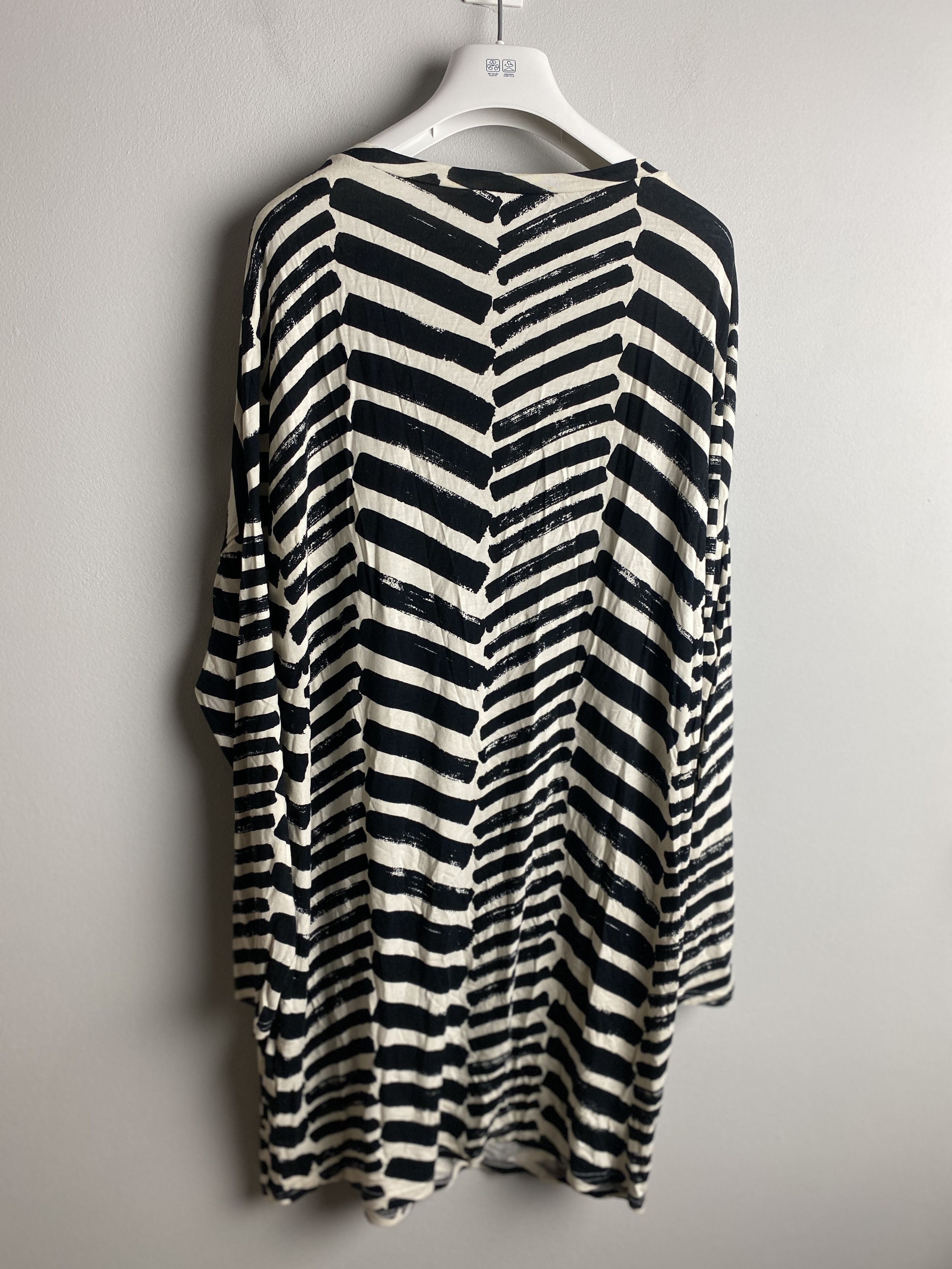 Ganni Ganni Jessica Jersey striped midi dress Size L / US 10 / IT 46 - 6 Thumbnail
