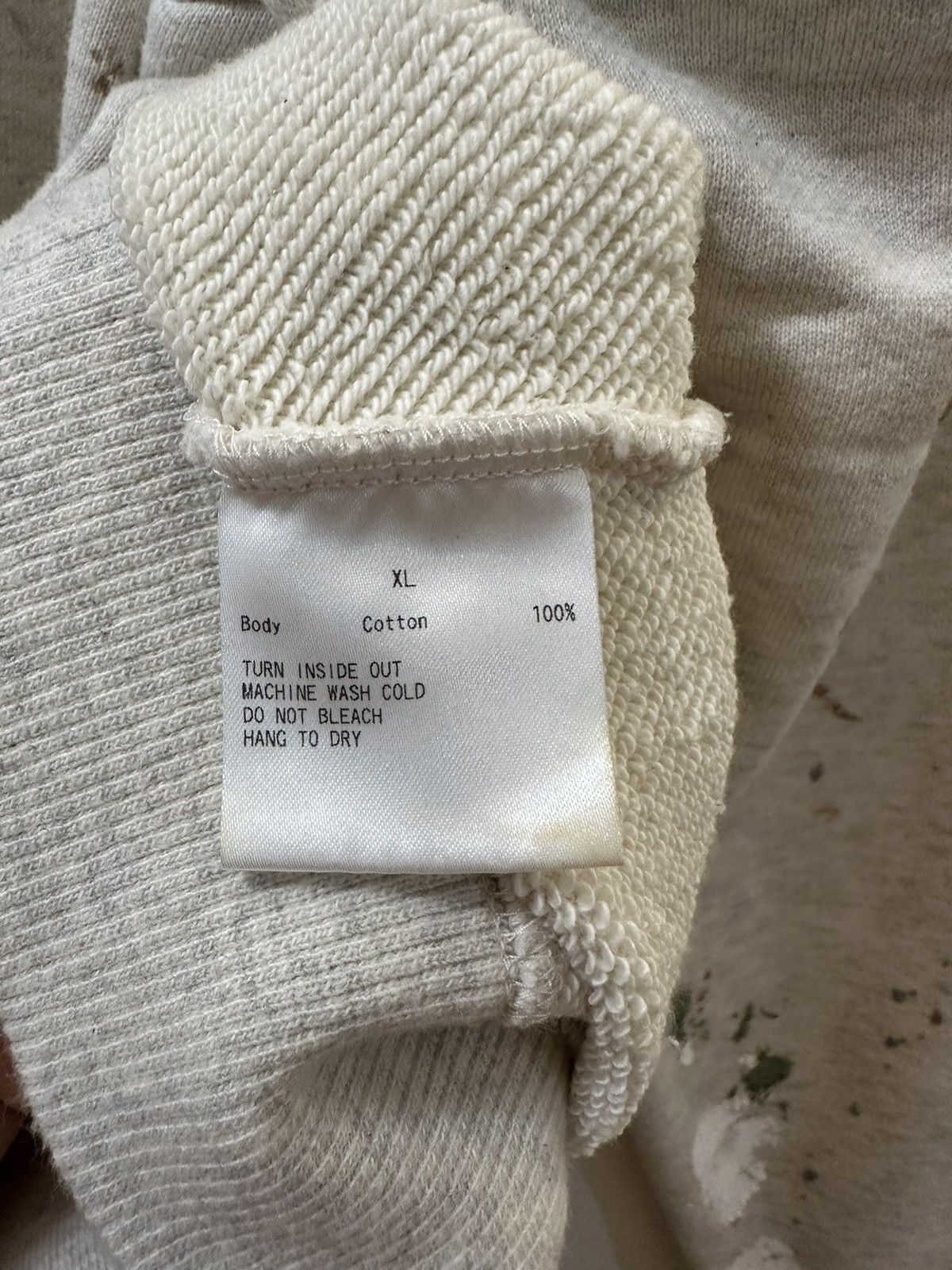 Vuja De Vuja De 004 Artisan Mud Dye Crewneck Paint Splatter Sweater Size US XL / EU 56 / 4 - 4 Thumbnail
