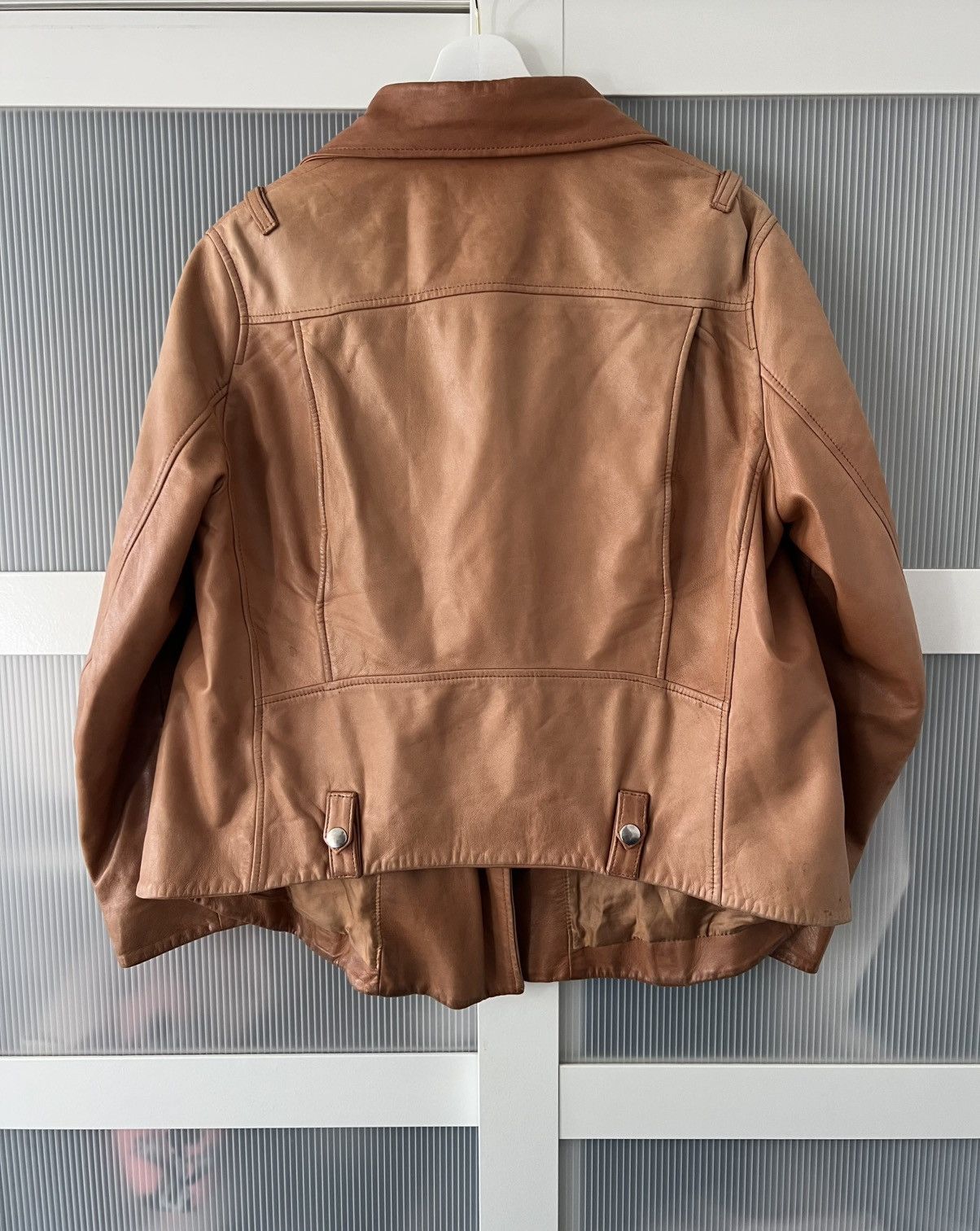 Acne Studios Acne Studios Leather Swift Jacket Size M / US 6-8 / IT 42-44 - 6 Thumbnail