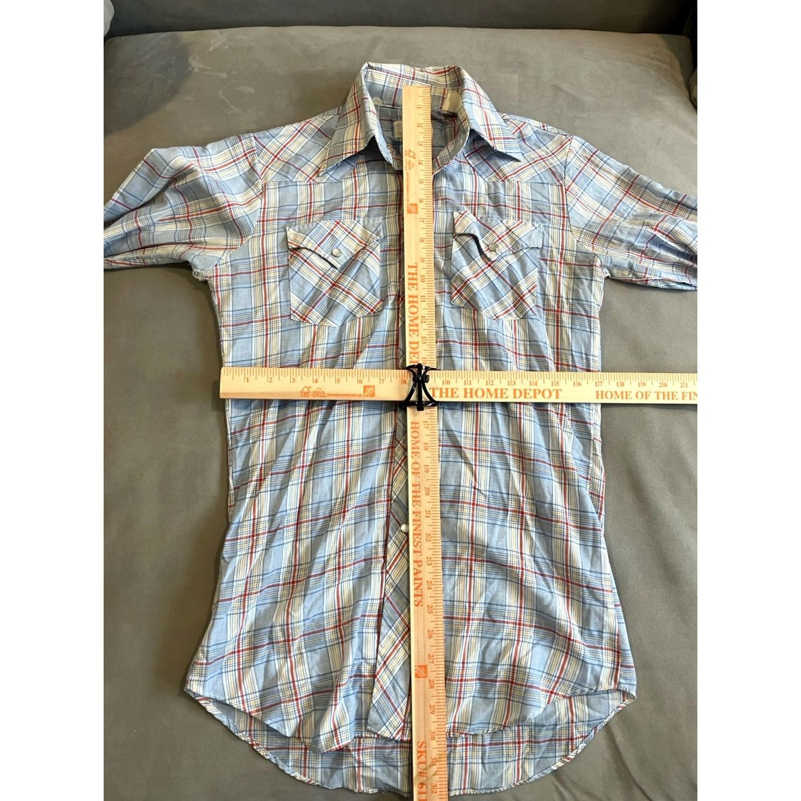 Lee Vintage LEE Western Shirt Men's Size Small Long Sleeve Pearl Snaps Size US S / EU 44-46 / 1 - 5 Thumbnail