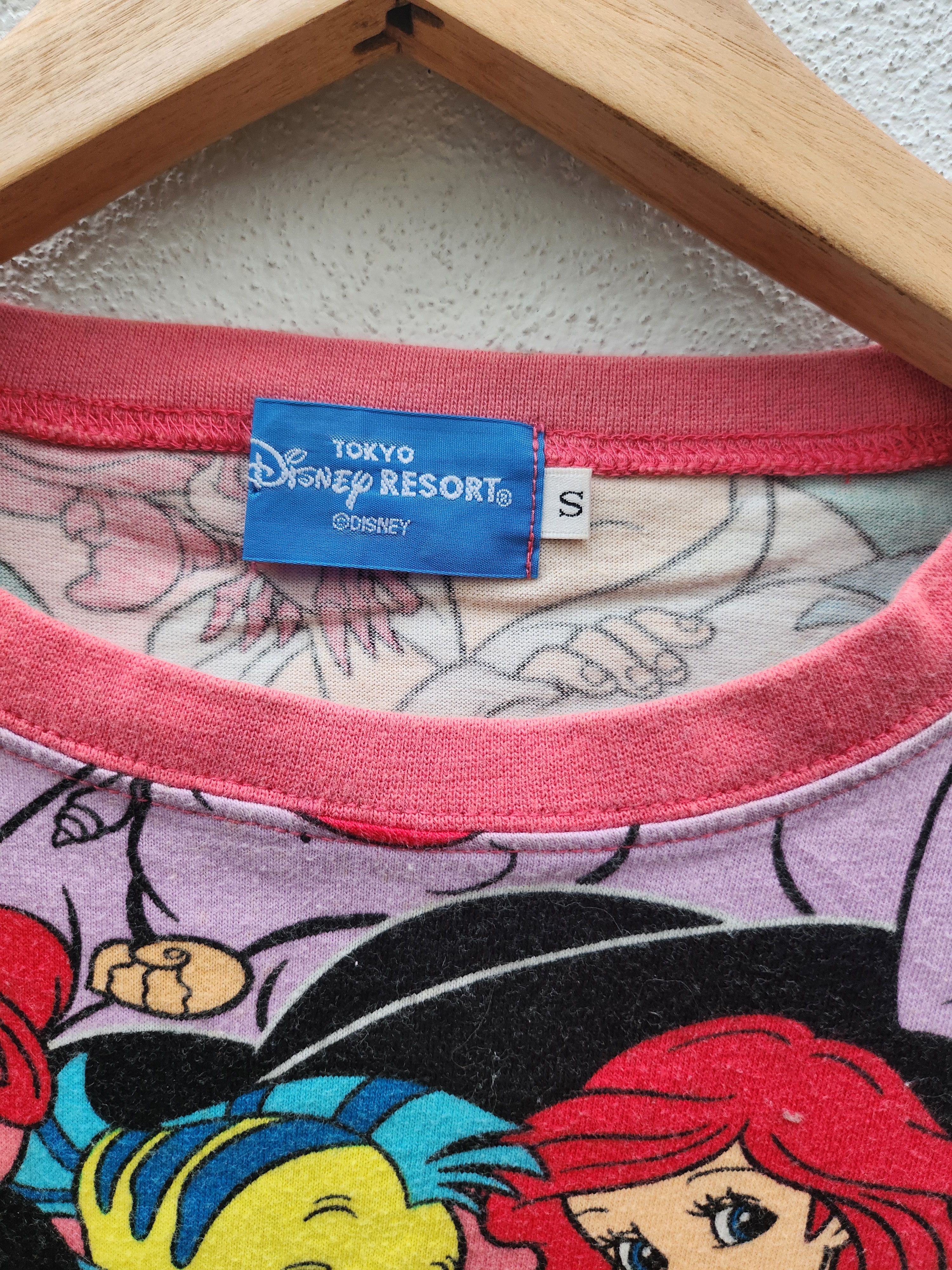 Anime × Cartoon Network × Disney 💥Vtg Mermaid Cartoon Full Print Disney Size S / US 4 / IT 40 - 4 Thumbnail