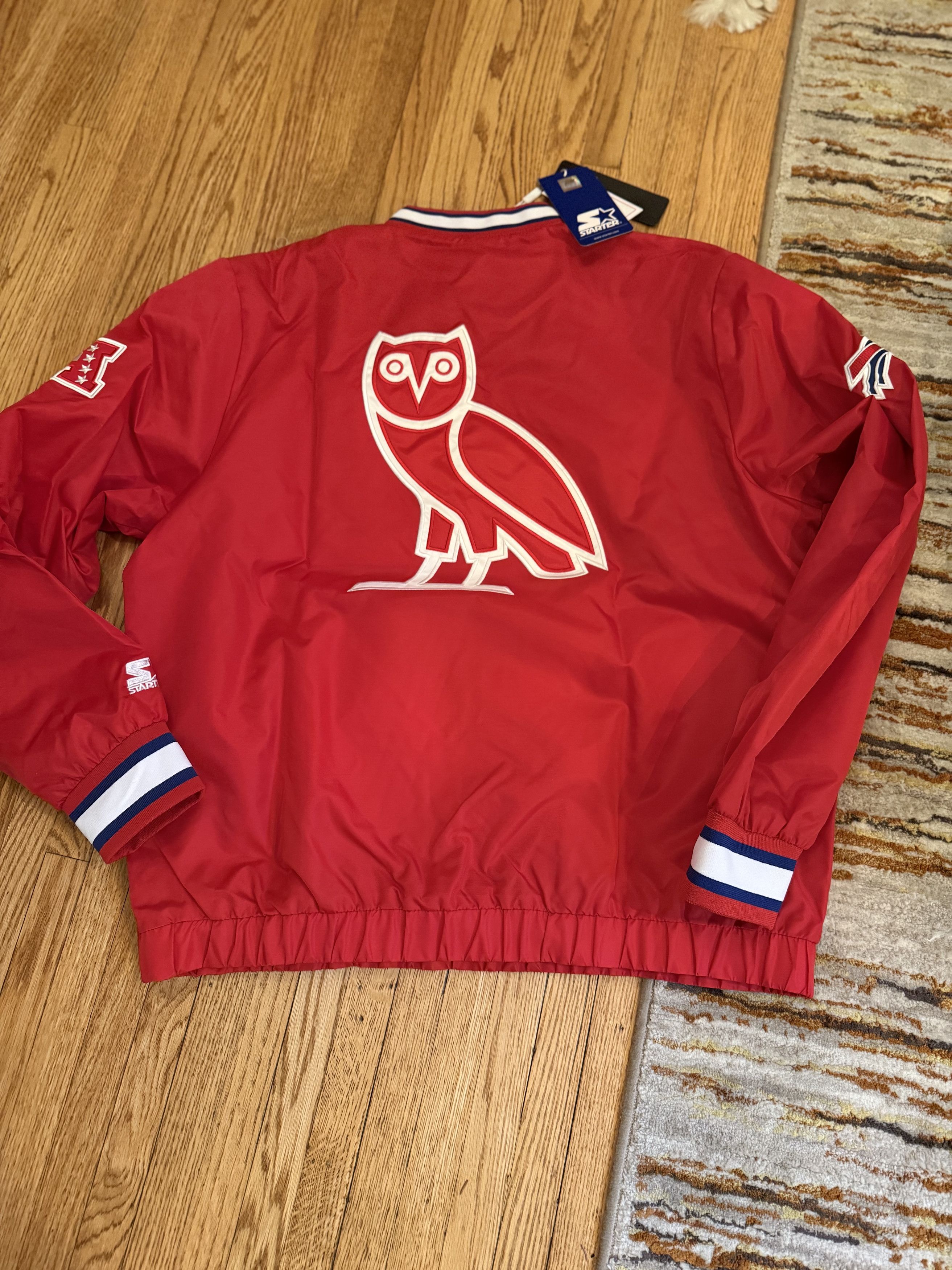 October's Very Own OVO x Buffalo Bills Starter Trainer V-Neck Pullover Jacket Size US M / EU 48-50 / 2 - 2 Thumbnail