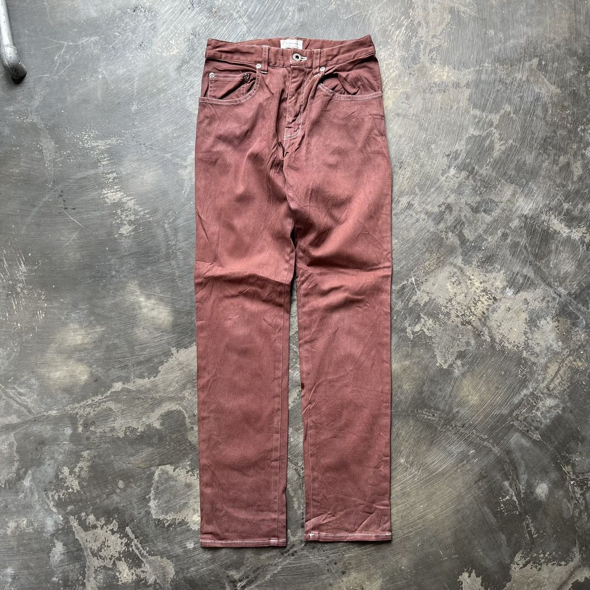 Hysteric Glamour × If Six Was Nine × Japanese Brand Hysterics hysterics glamour maroon pants lgb style Size 27" / US 4 / IT 40 - 1 Thumbnail