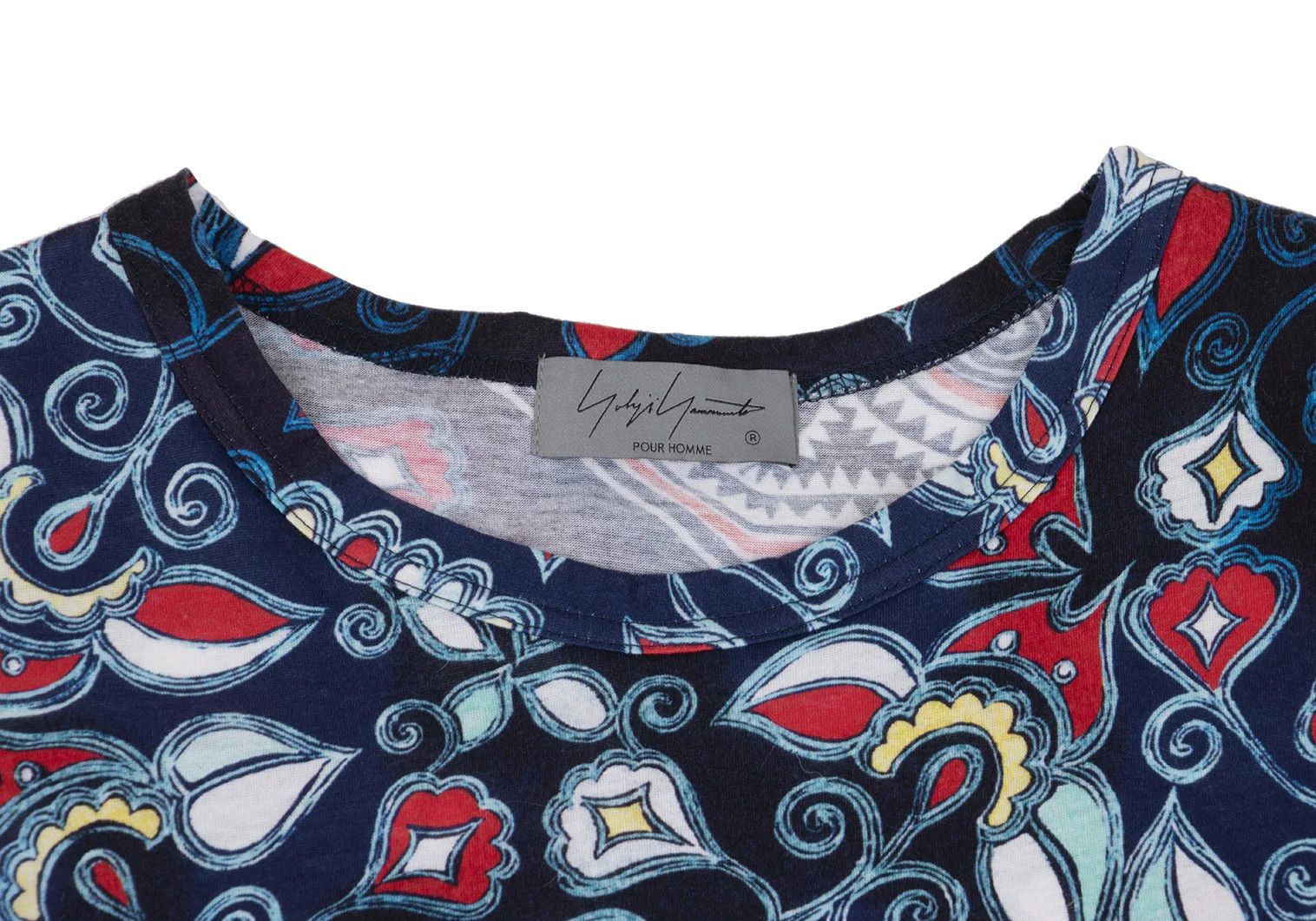 Yohji Yamamoto Yohji Yamamoto Cotton Chinoiserie T-shirt Size US S / EU 44-46 / 1 - 3 Thumbnail