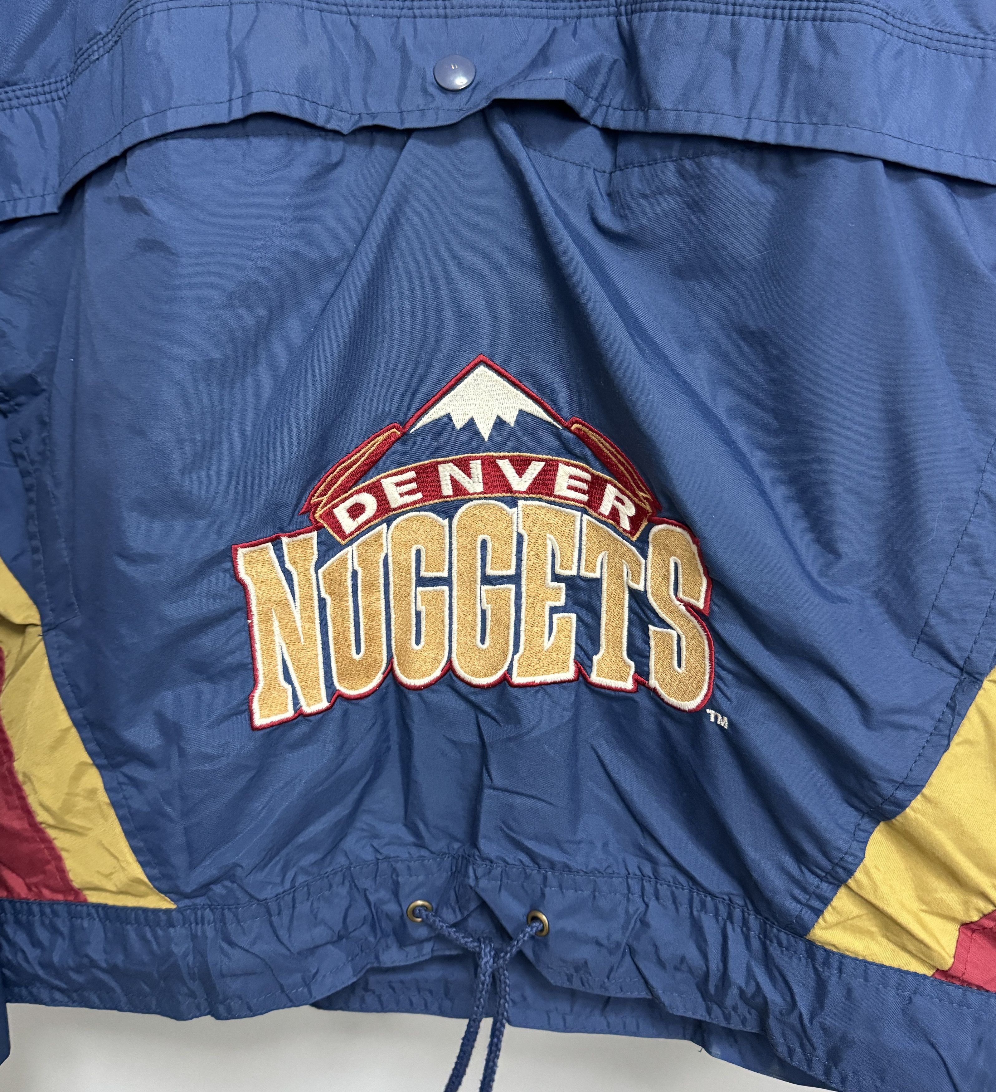Nutmeg Vintage 90s Denver Nuggets NBA Anorak Jacket Logo Size M Size US M / EU 48-50 / 2 - 5 Thumbnail