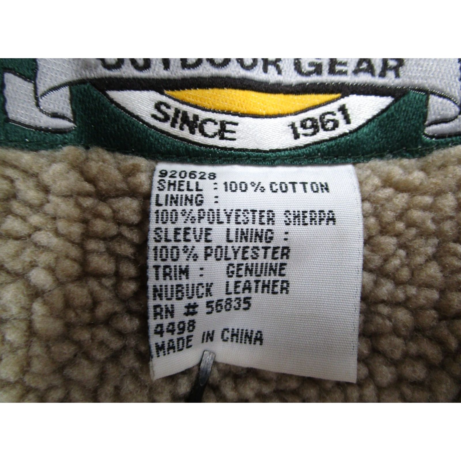 Orvis VINTAGE Orvis Jacket Mens XL Brown Canvas Full Zip Sherpa Lined Chore Work Y2K Size US XL / EU 56 / 4 - 4 Thumbnail