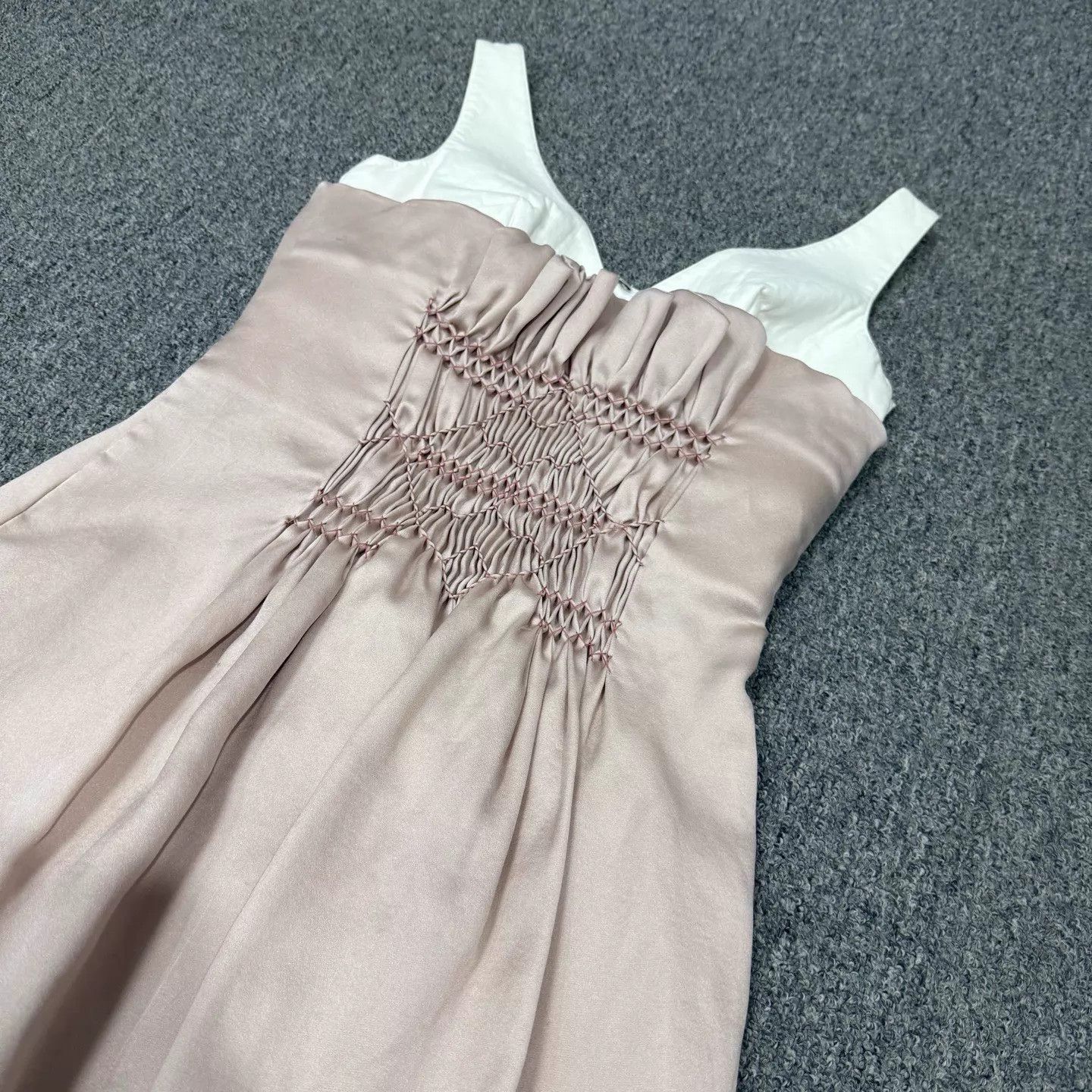 Miu Miu MIU MIU women's pink pleated dress 40 95 New Size S / US 4 / IT 40 - 3 Thumbnail