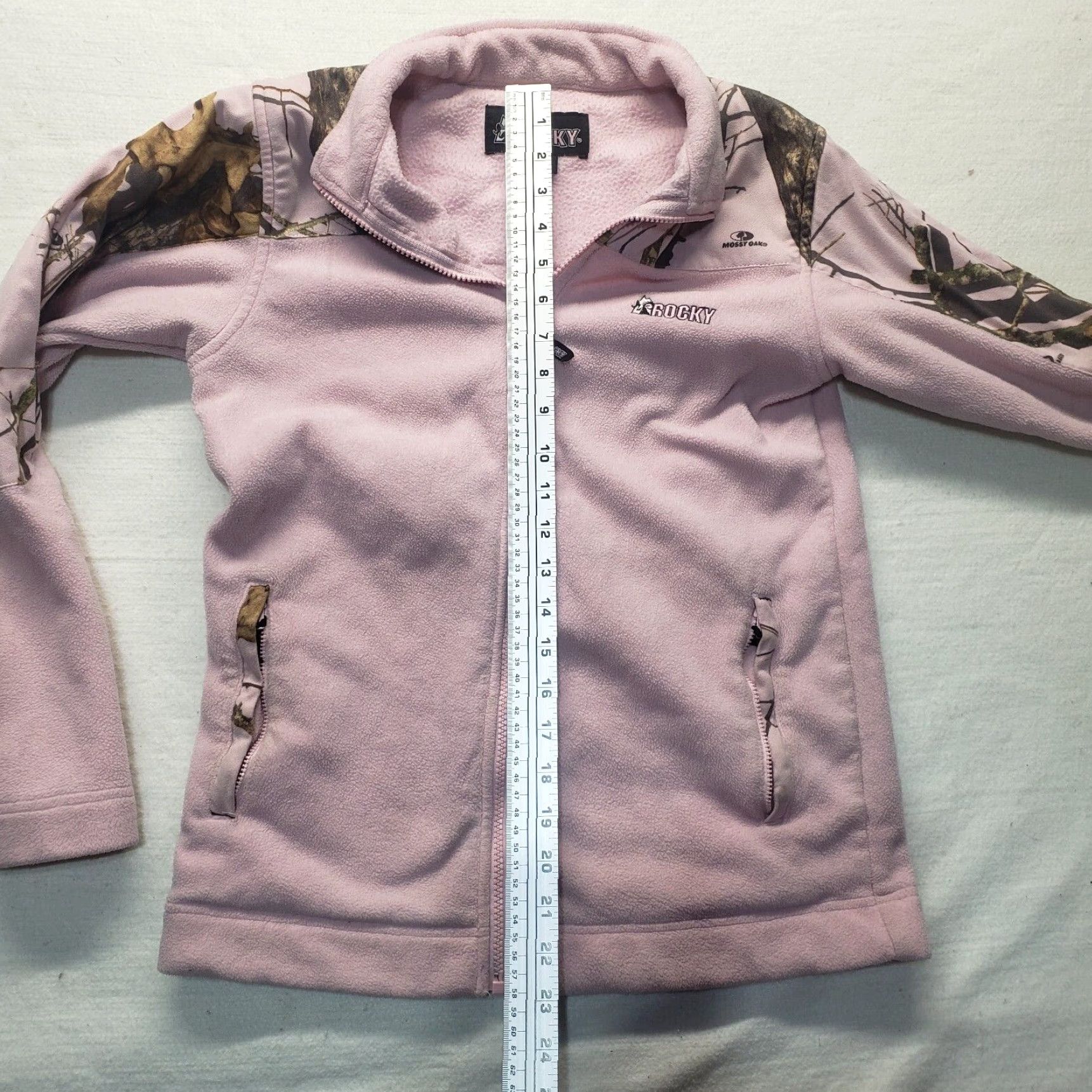 Pinko ROCKY Jacket Women Camouflage Pink Medium XL Regular Basic Jacket Casual Full Zip Polyester Blended Fabric Jacket Size XL / US 12-14 / IT 48-50 - 6 Thumbnail