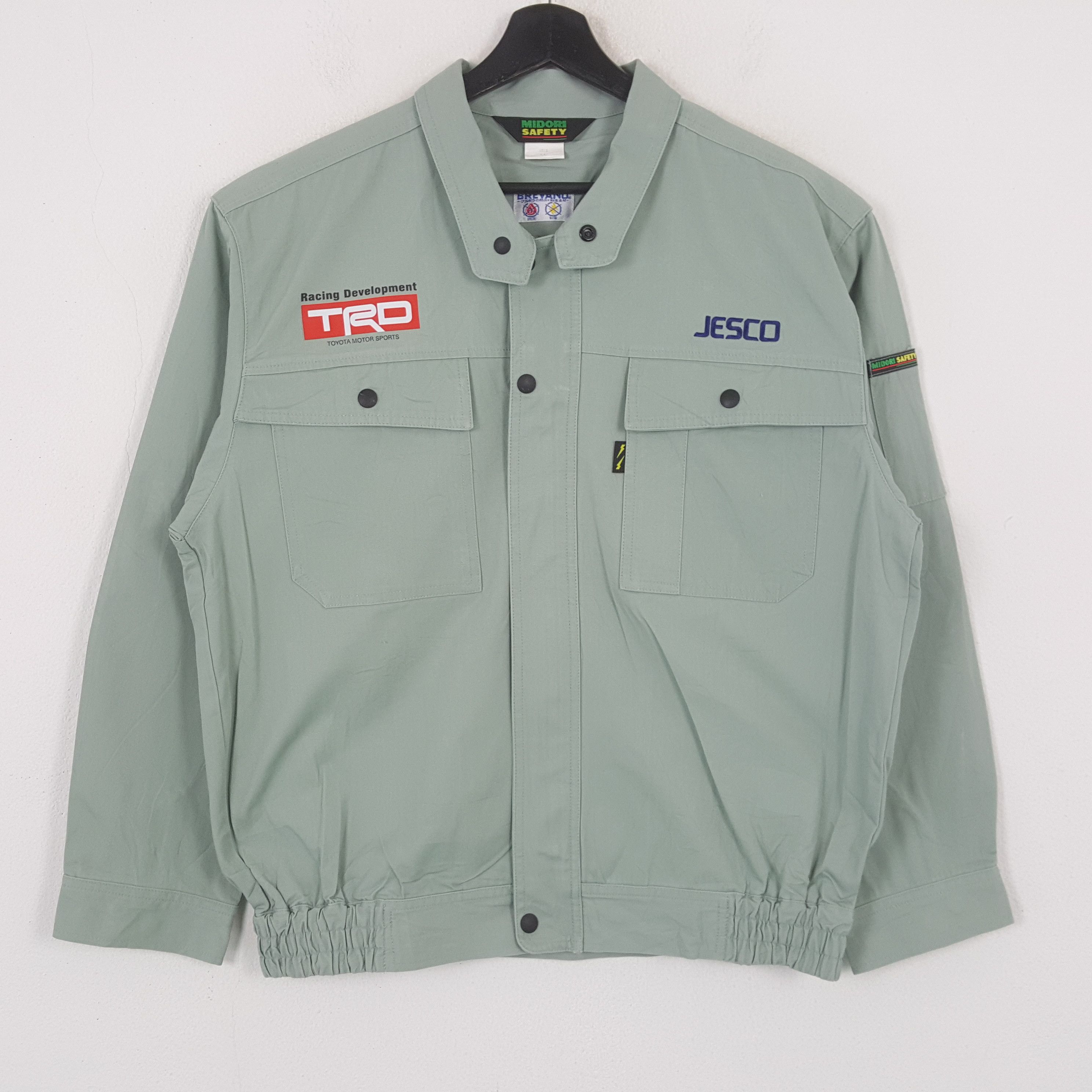 Vintage TRD TOYOYA Racing Motorsports Custom Art Jacket C288N4 Size US L / EU 52-54 / 3 - 3 Thumbnail