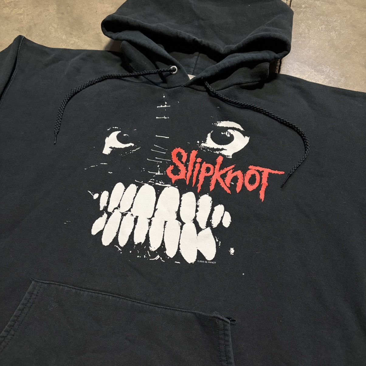 Slipknot Vintage Slipknot Hoodie Sweatshirt Maggot Face Grunge 2005 Size US L / EU 52-54 / 3 - 6 Thumbnail