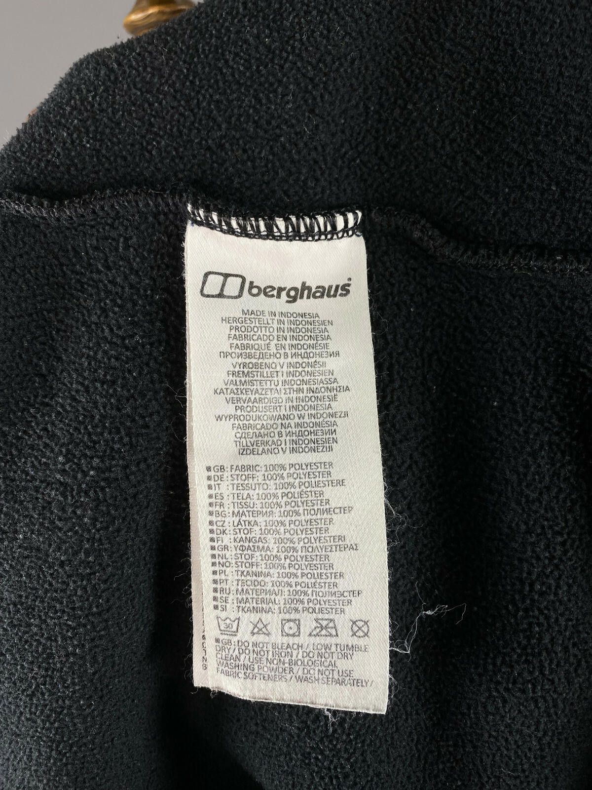 Berghaus Men Berghaus Black Full Zip Fleece Sweater Size M Size US M / EU 48-50 / 2 - 10 Thumbnail
