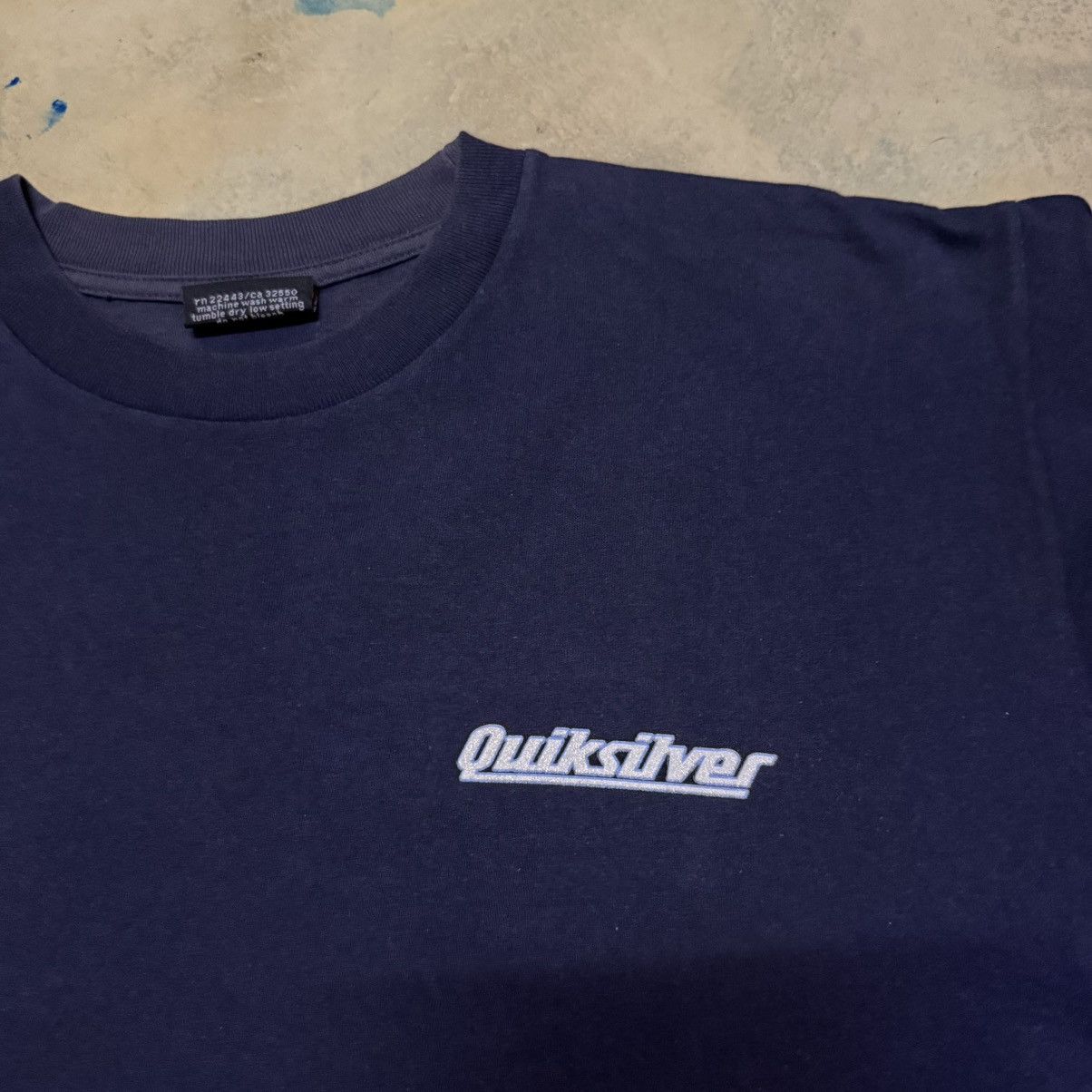 Quiksilver Vintage Quiksilver Big Logo T Shirt Size US L / EU 52-54 / 3 - 7 Thumbnail