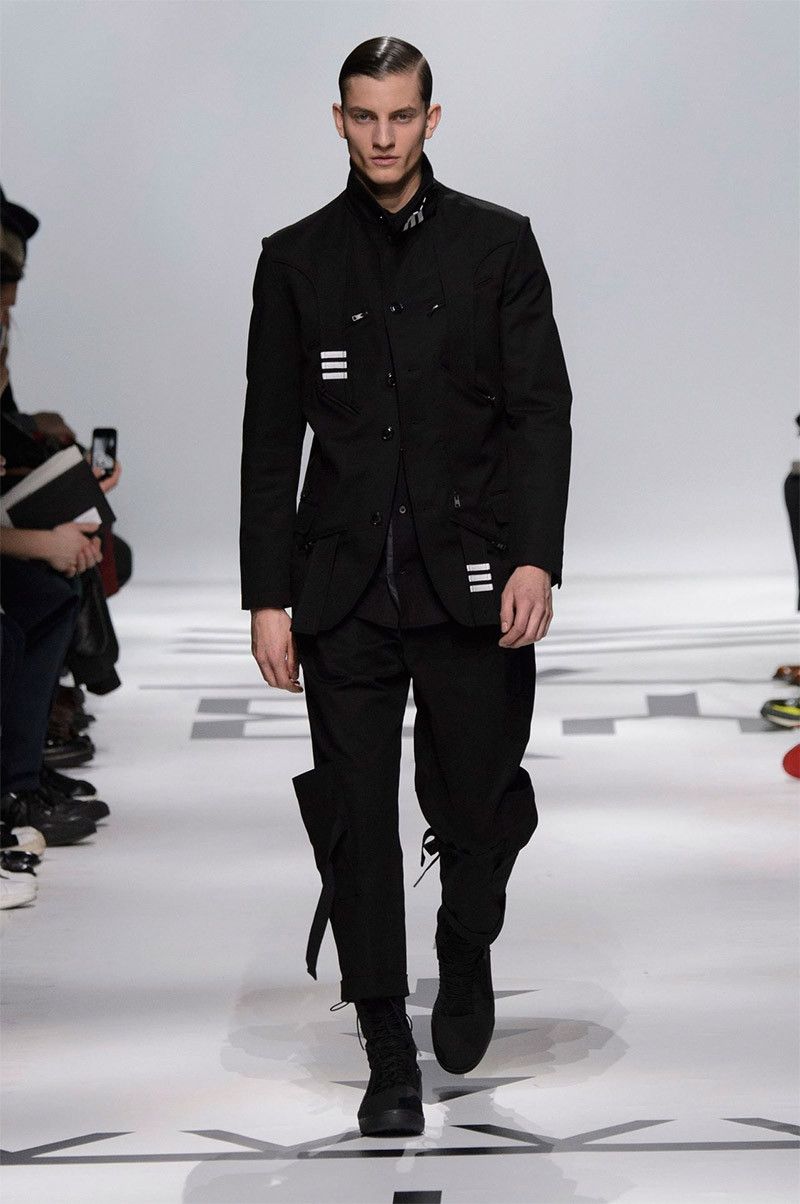 Adidas × Y-3 × Yohji Yamamoto adidas Y-3 AW 15-16 Propaganda Runway Blazer AC3550 Size 40L - 4 Thumbnail