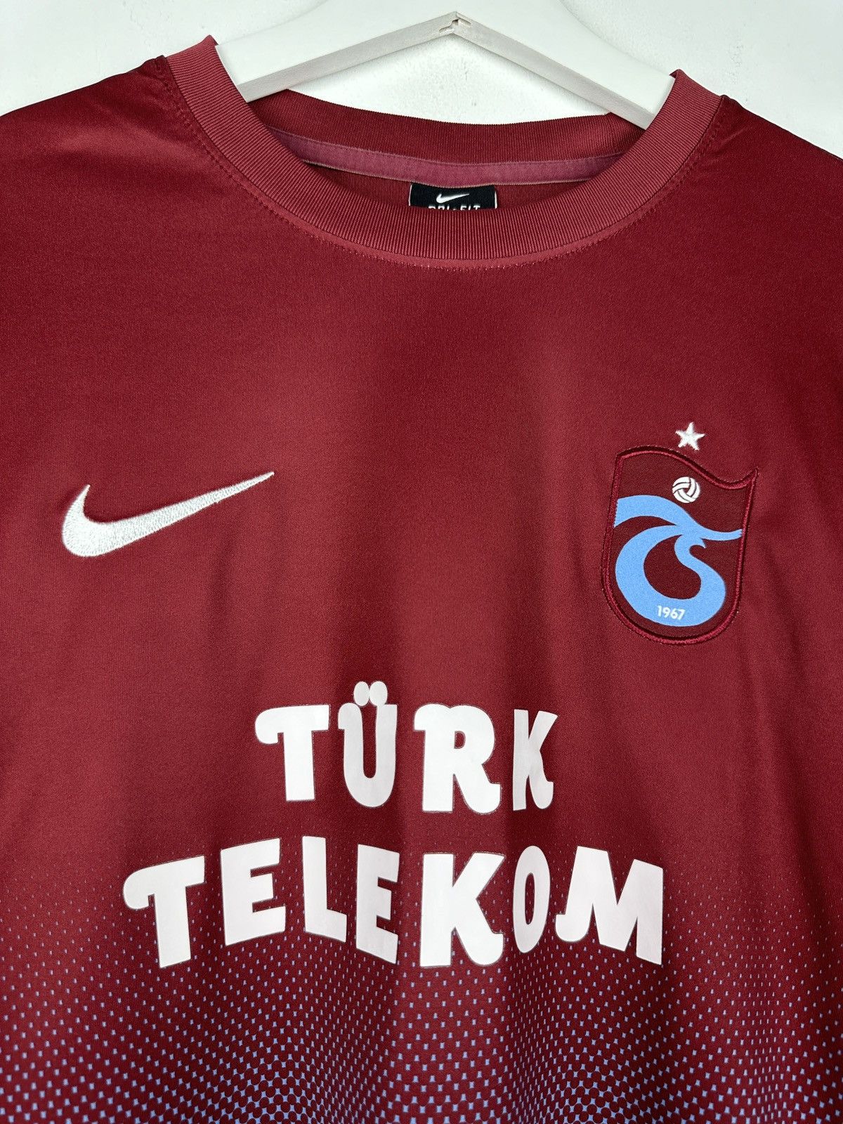Nike Trabzonspor 2013 Away Soccer Jersey Football Shirt Size US M / EU 48-50 / 2 - 3 Thumbnail