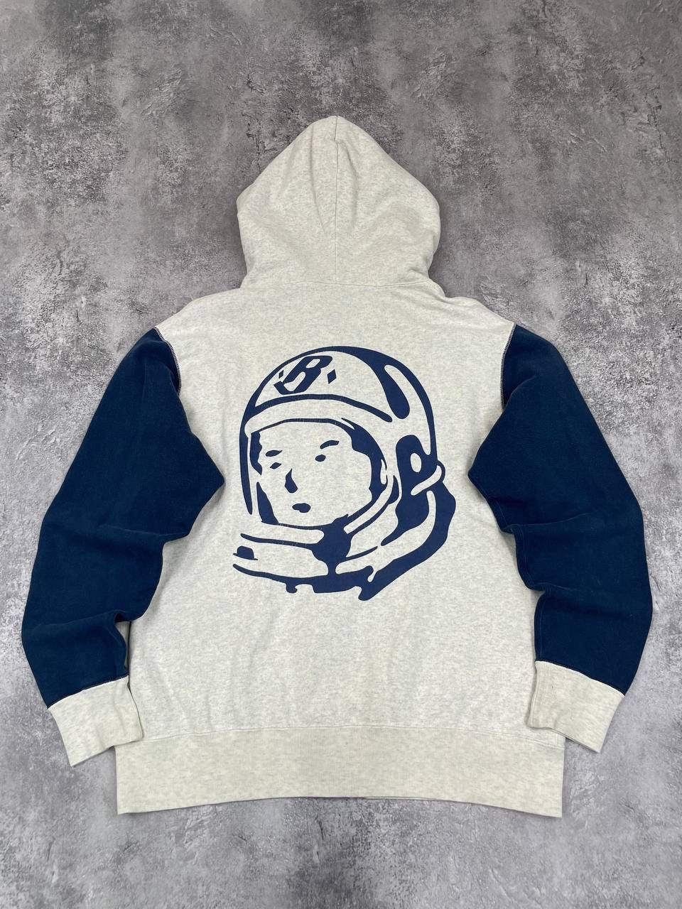 Billionaire Boys Club Billionaire Boys Club Men Cotton Hoodie Zip Cream Navy Size US M / EU 48-50 / 2 - 8 Thumbnail
