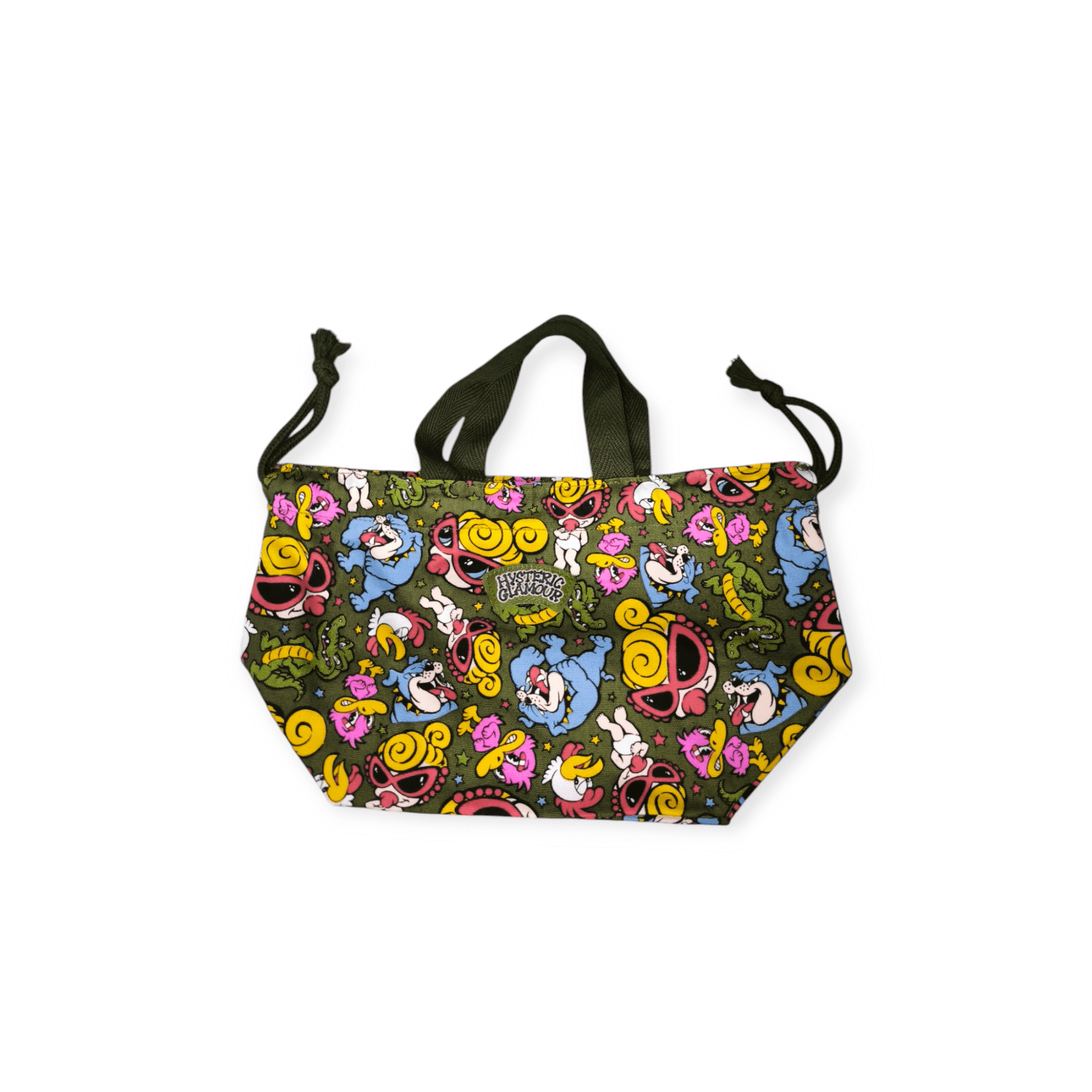 Hysteric Glamour × Japanese Brand × Vintage Hysteric Glamour Small Mini Tote Fullprint Bag Size ONE SIZE - 2 Thumbnail