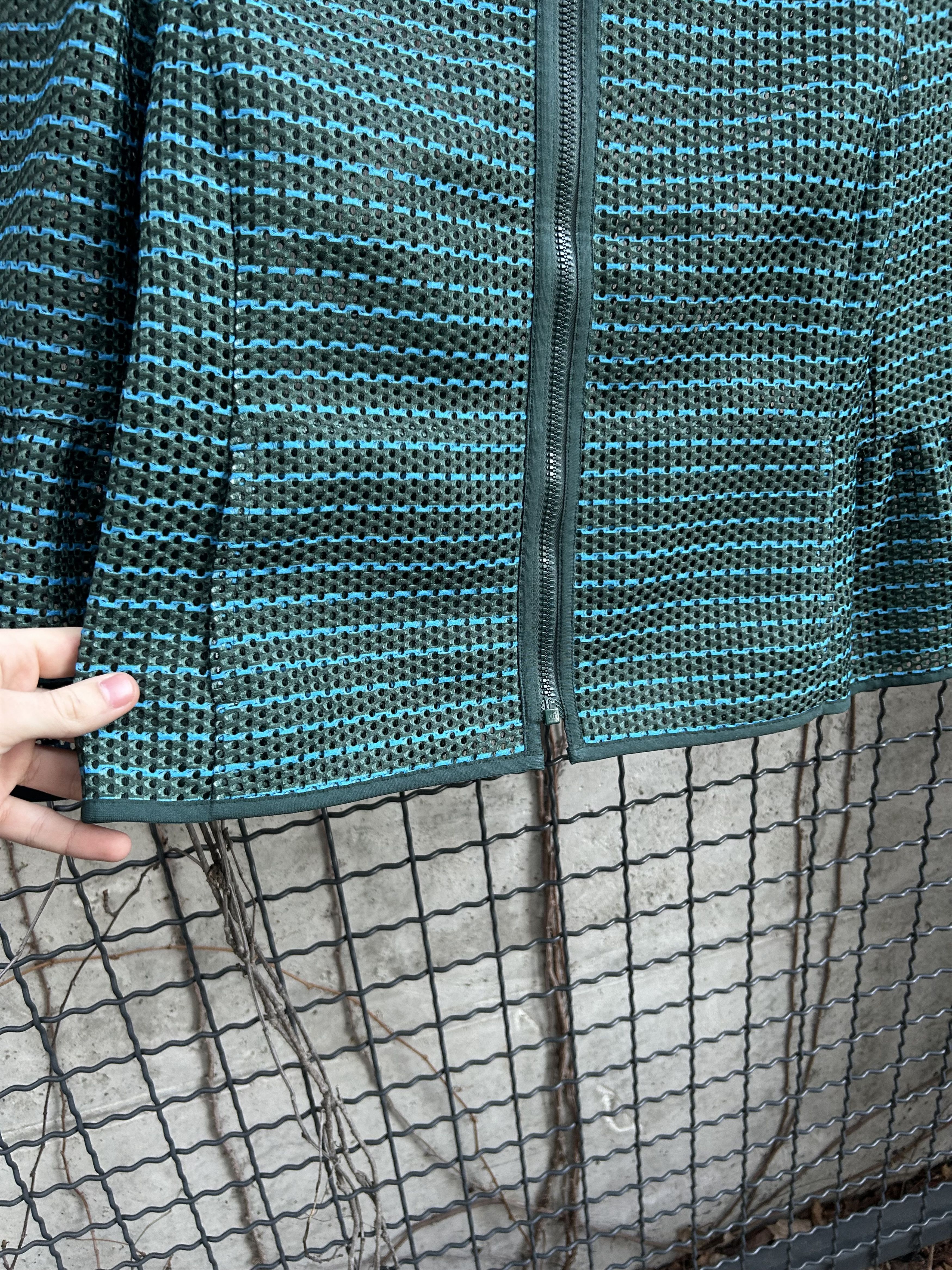 Akris Akris Punto Striped Mesh Bell Sleeve Jacket Size M / US 6-8 / IT 42-44 - 5 Thumbnail