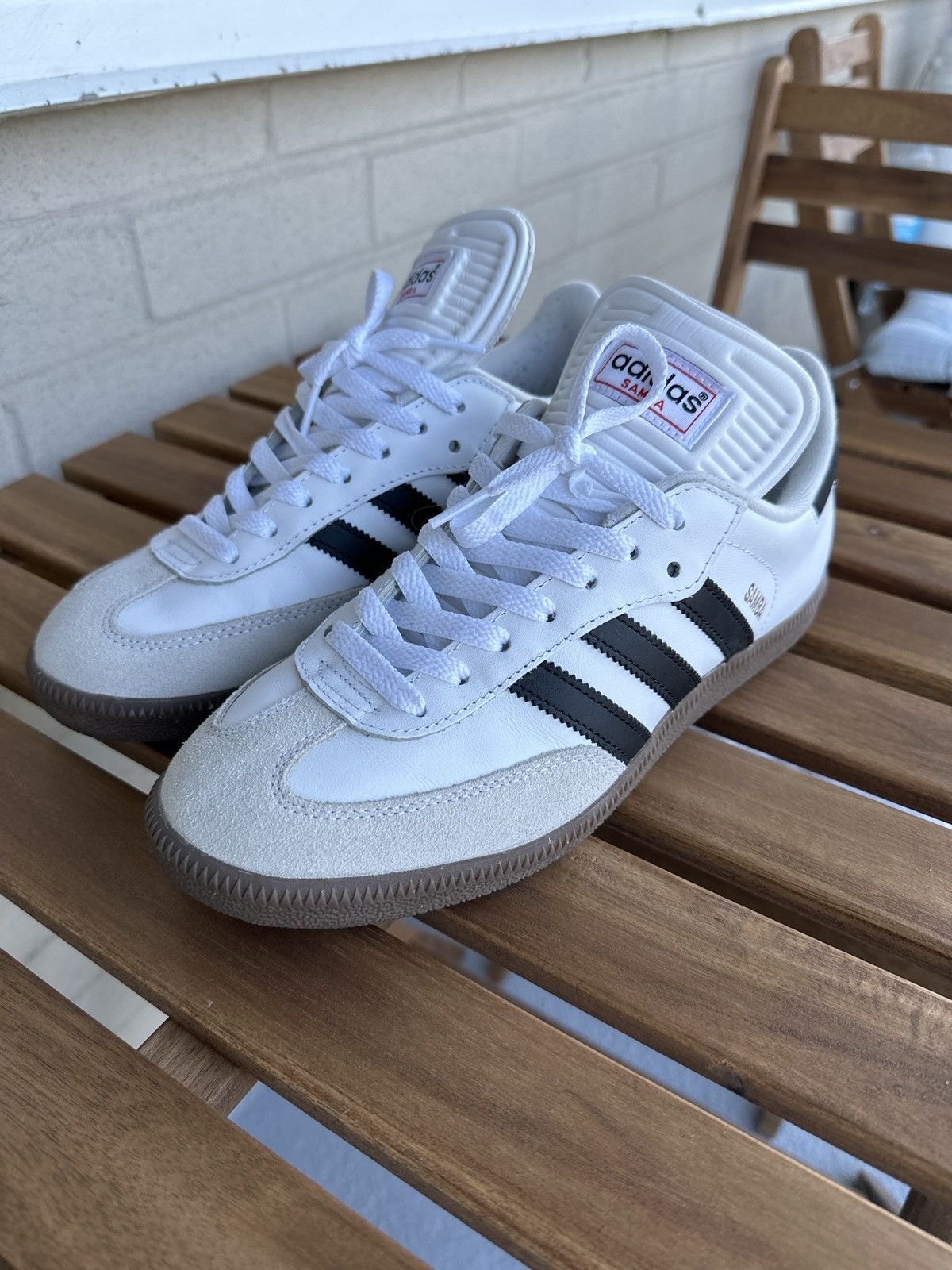 Adidas  Streetwear Adidas Samba Classic White | Grailed