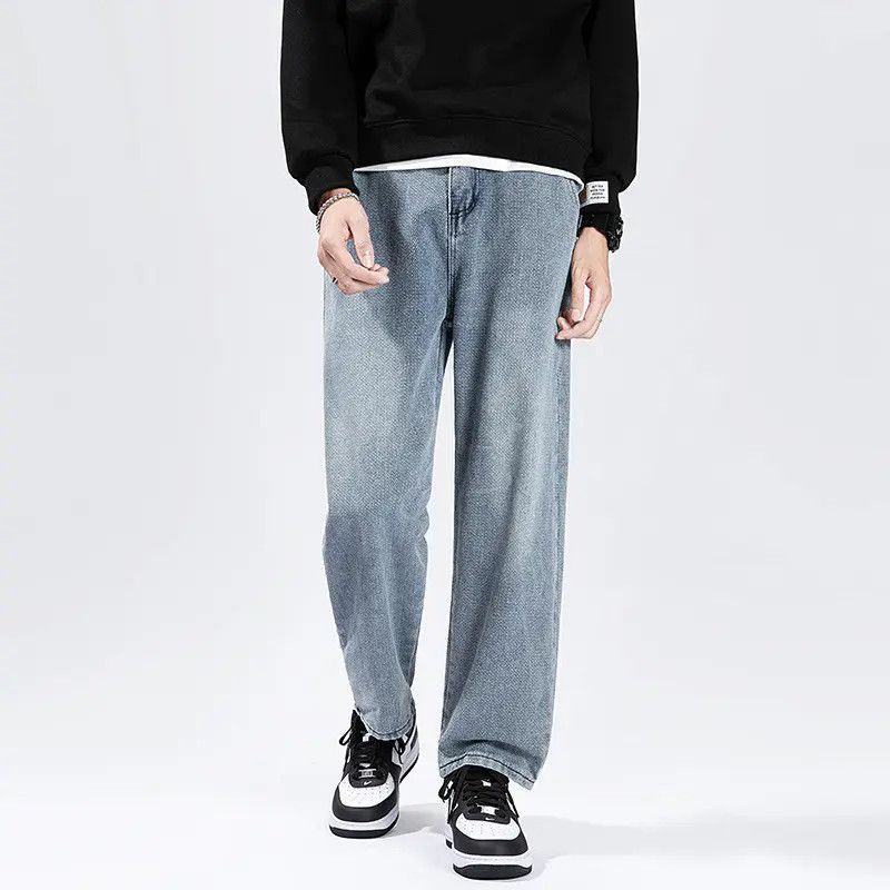 Japanese Brand × Jean Retro loose high street wide leg jeans Size US 32 / EU 48 - 3 Thumbnail