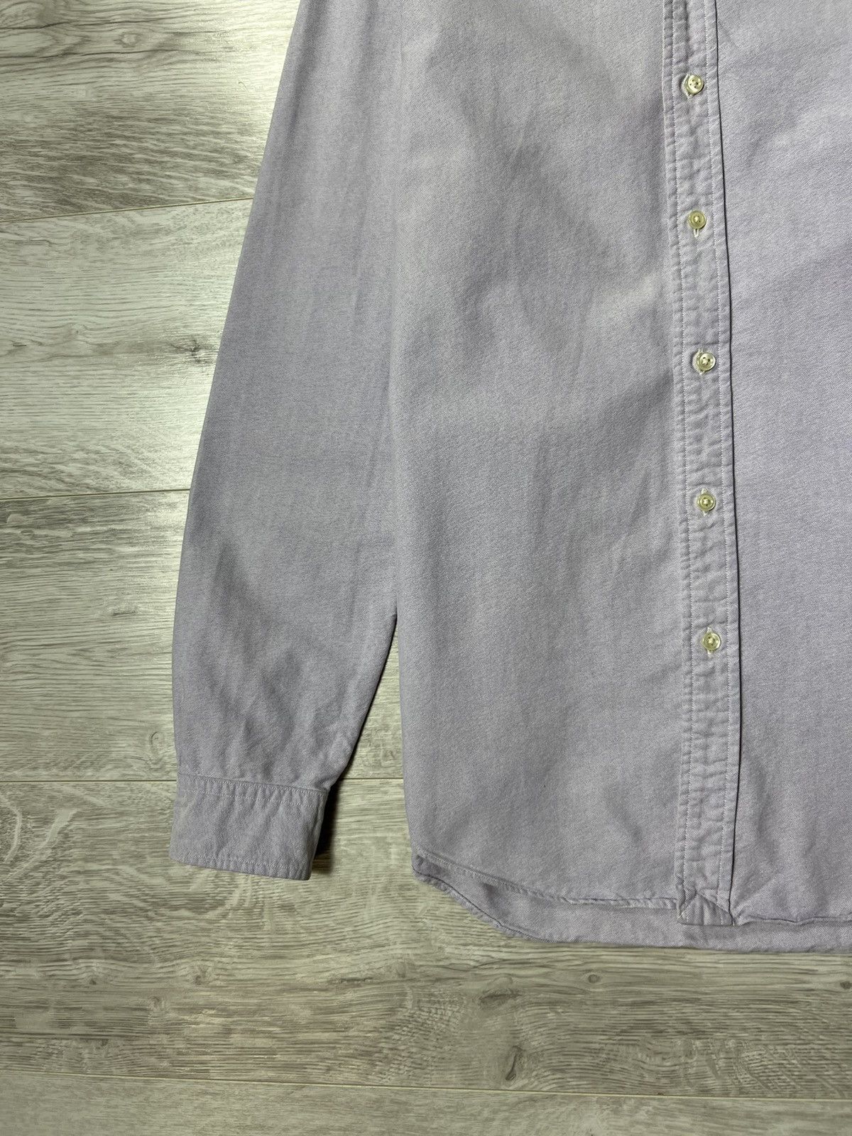 Polo Ralph Lauren Ralph Lauren Purple Button Up Long Sleeve Thick Shirt Size US M / EU 48-50 / 2 - 5 Thumbnail
