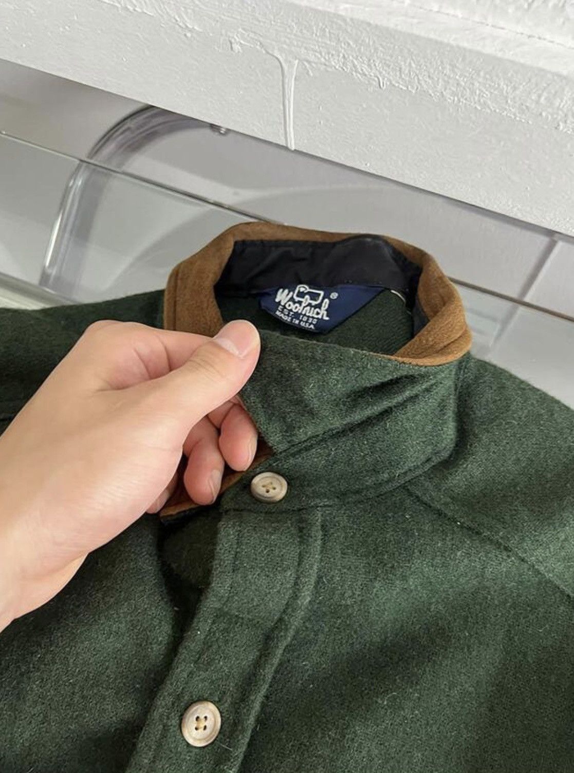 Woolrich Woolen Mills 90's woolrich hunting shirts Size US L / EU 52-54 / 3 - 4 Thumbnail