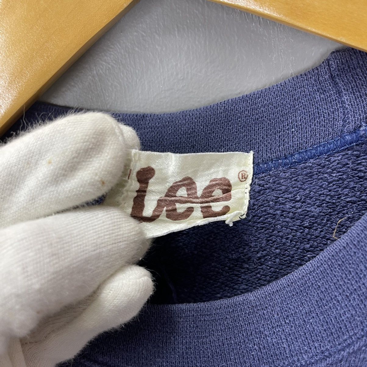 Lee 90s Vintage LEE Crew Neck Sweatshirt #1717/06 Size US S / EU 44-46 / 1 - 5 Thumbnail