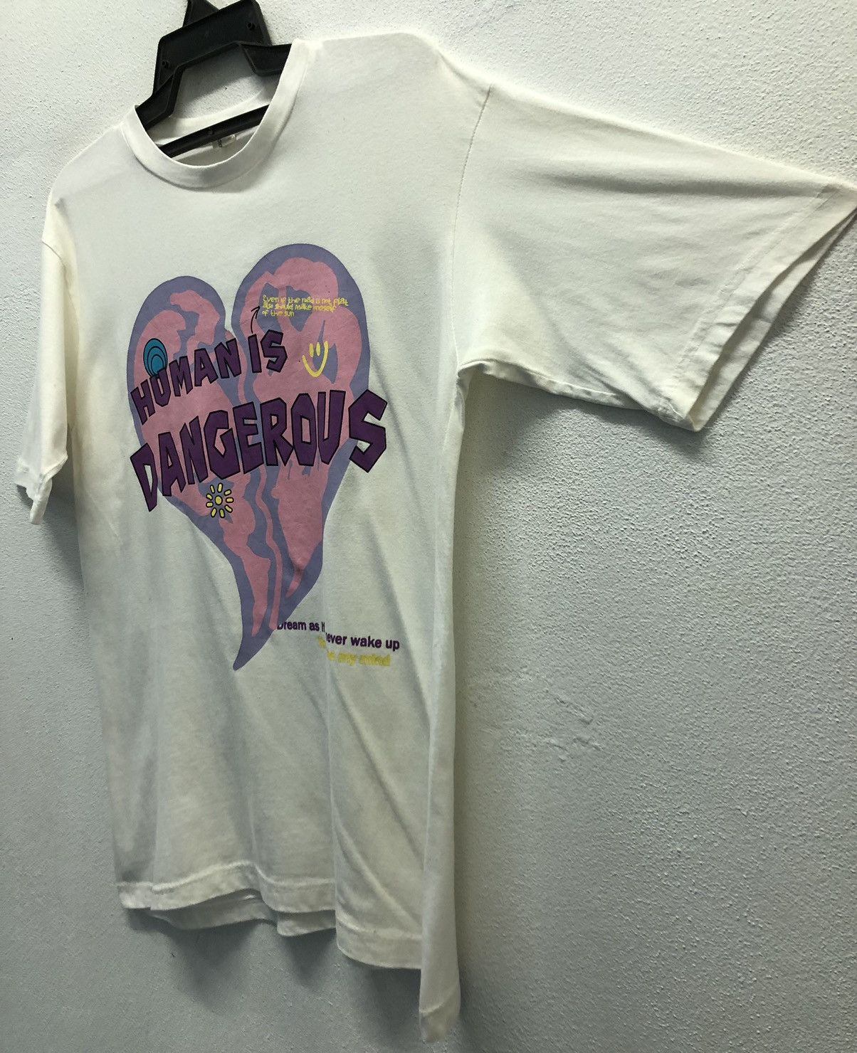 Vintage Vintage G+Collections Human Is Dangerous T-Shirt Size US M / EU 48-50 / 2 - 5 Thumbnail