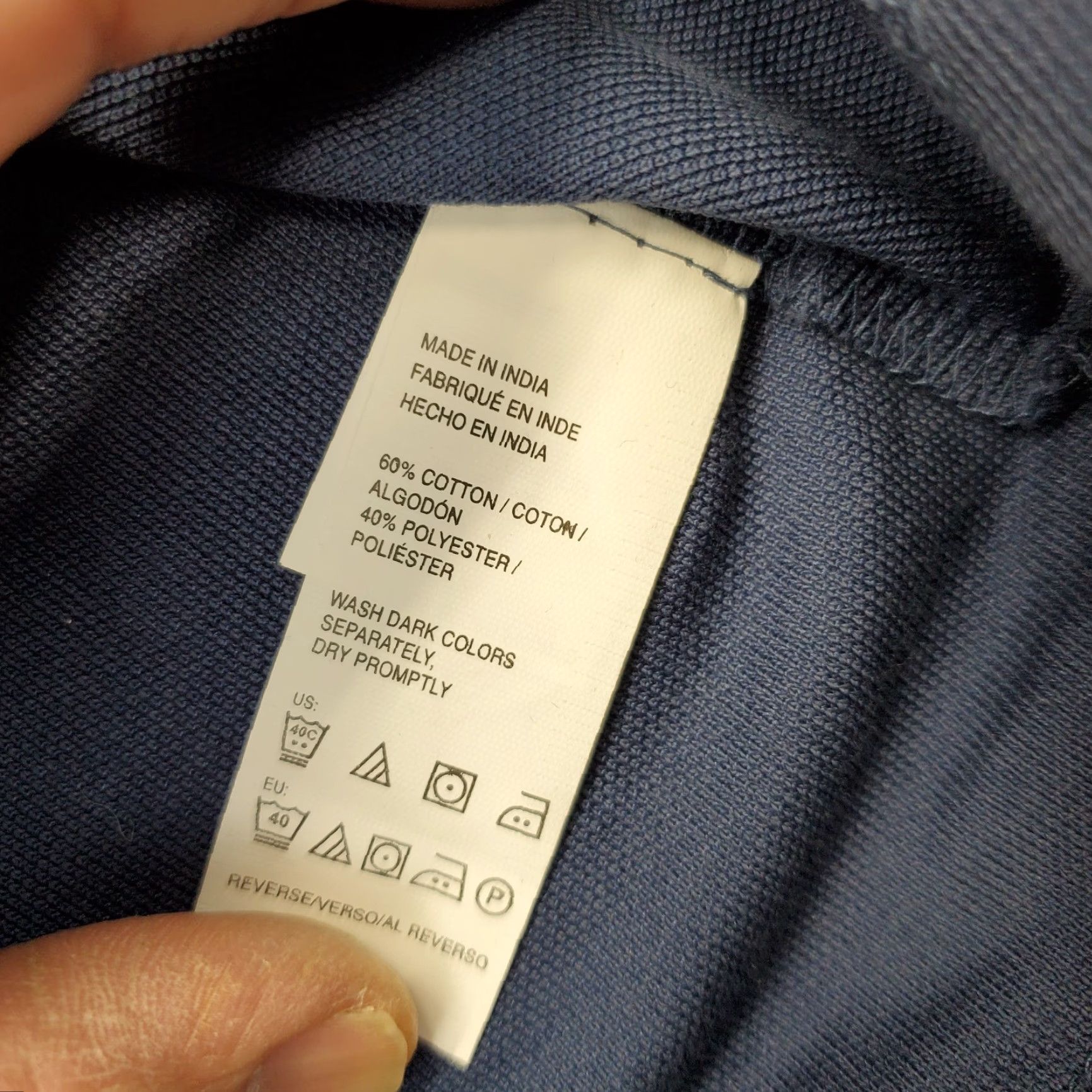 Van Heusen Van Heusen Polo Shirt Mens S Blue Collared Easy Care Stretch NWT Regular Shirt Size US S / EU 44-46 / 1 - 6 Thumbnail
