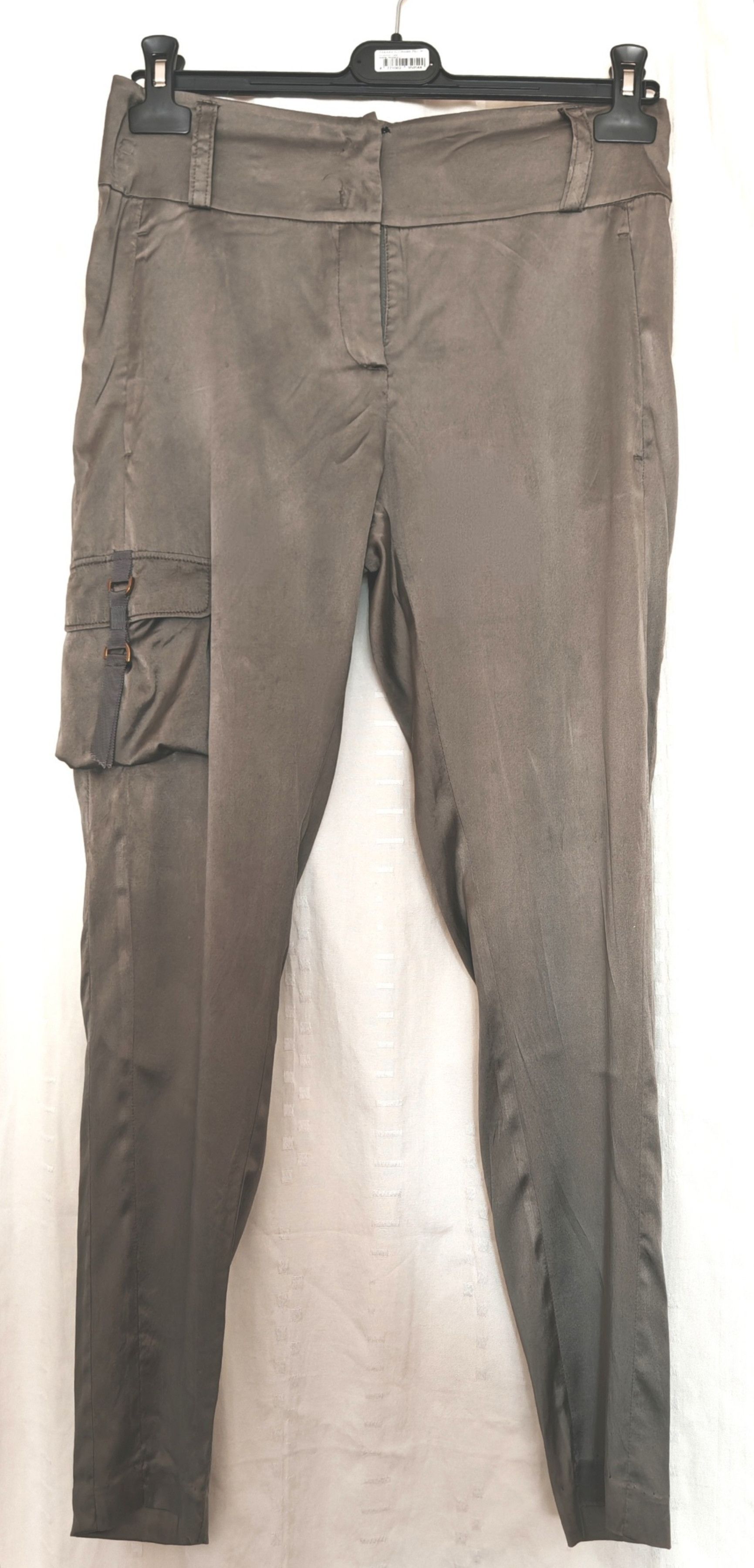 DOROTHEE SCHUMACHER × Vintage Vintage SCHUMACHER silk slim utility / cargo pants size XS Size 26" / US 2 / IT 38 - 1 Thumbnail