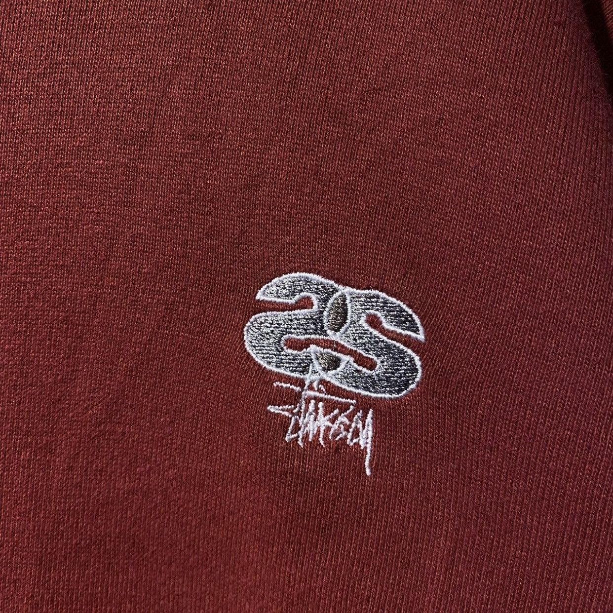 Stussy × Vintage Vintage 90s Stussy Basic Sweatshirts Size US XL / EU 56 / 4 - 3 Thumbnail