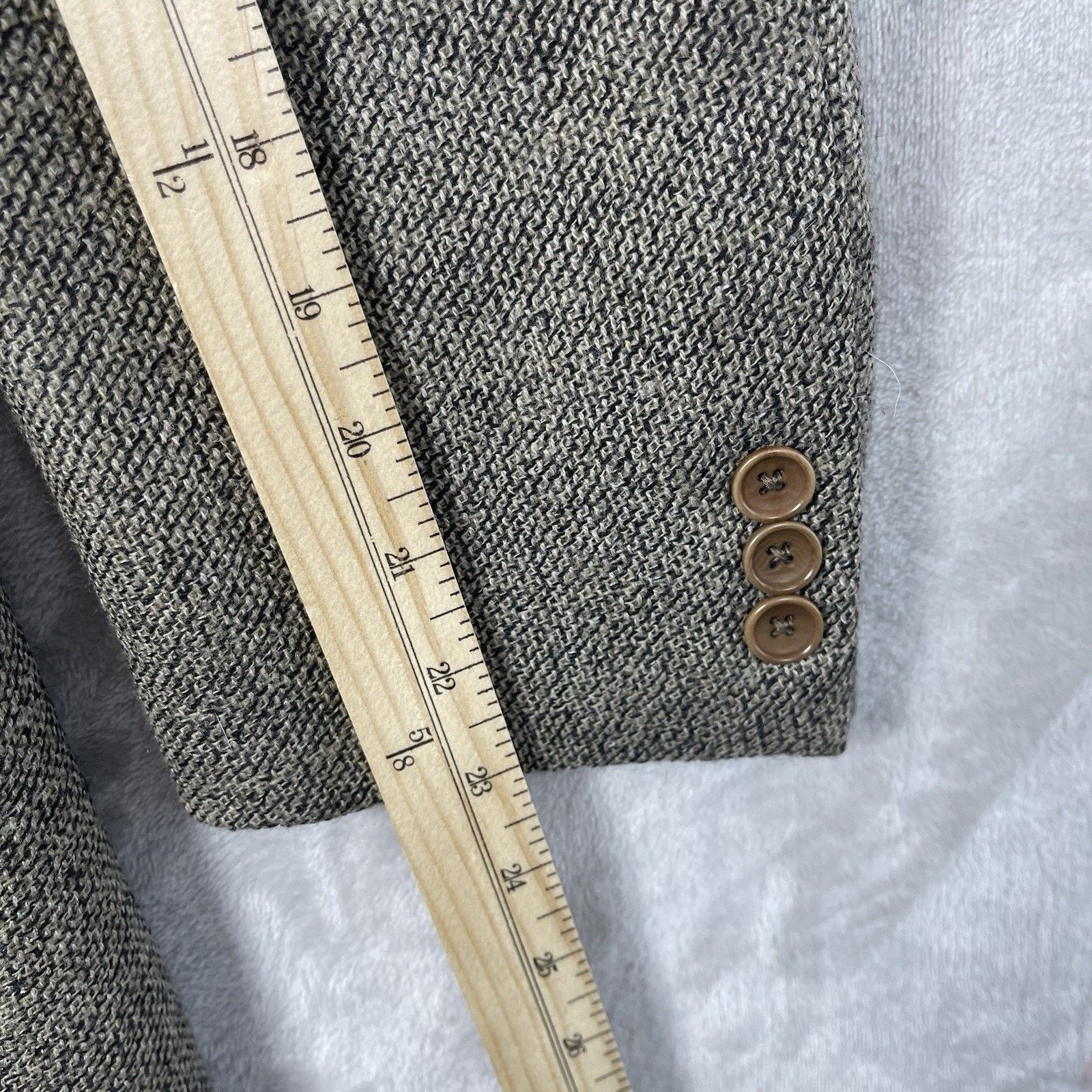 Hickey Freeman Hickey Freeman Design 100% Wool Blazer USA Made 46" Long Size 46L - 16 Thumbnail