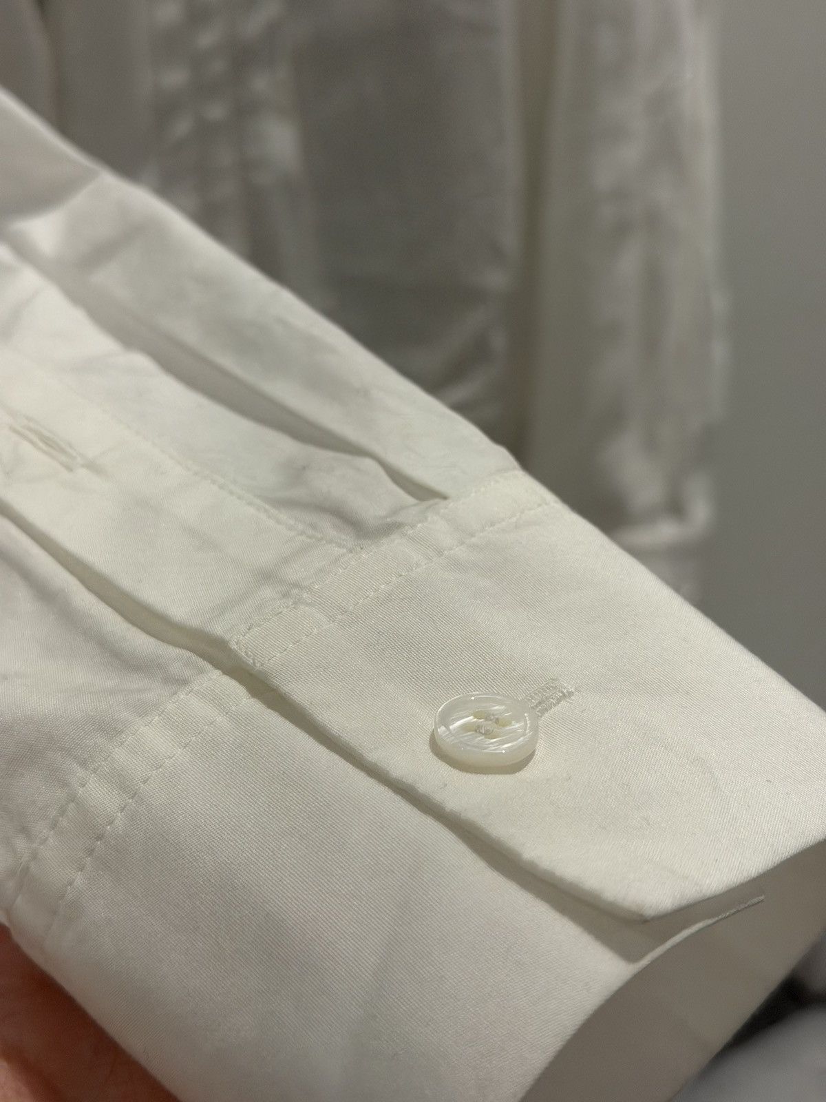 Yohji Yamamoto Yohji Yamamoto Y’s Pleated Zip Shirt (YZ-B01-001) Size US S / EU 44-46 / 1 - 6 Thumbnail