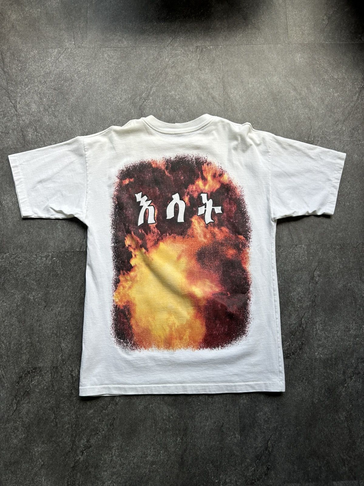 Vintage Vintage 1990s Bob Marley Tuffgong Reggae Single Stitch Tee Size US XL / EU 56 / 4 - 2 Thumbnail
