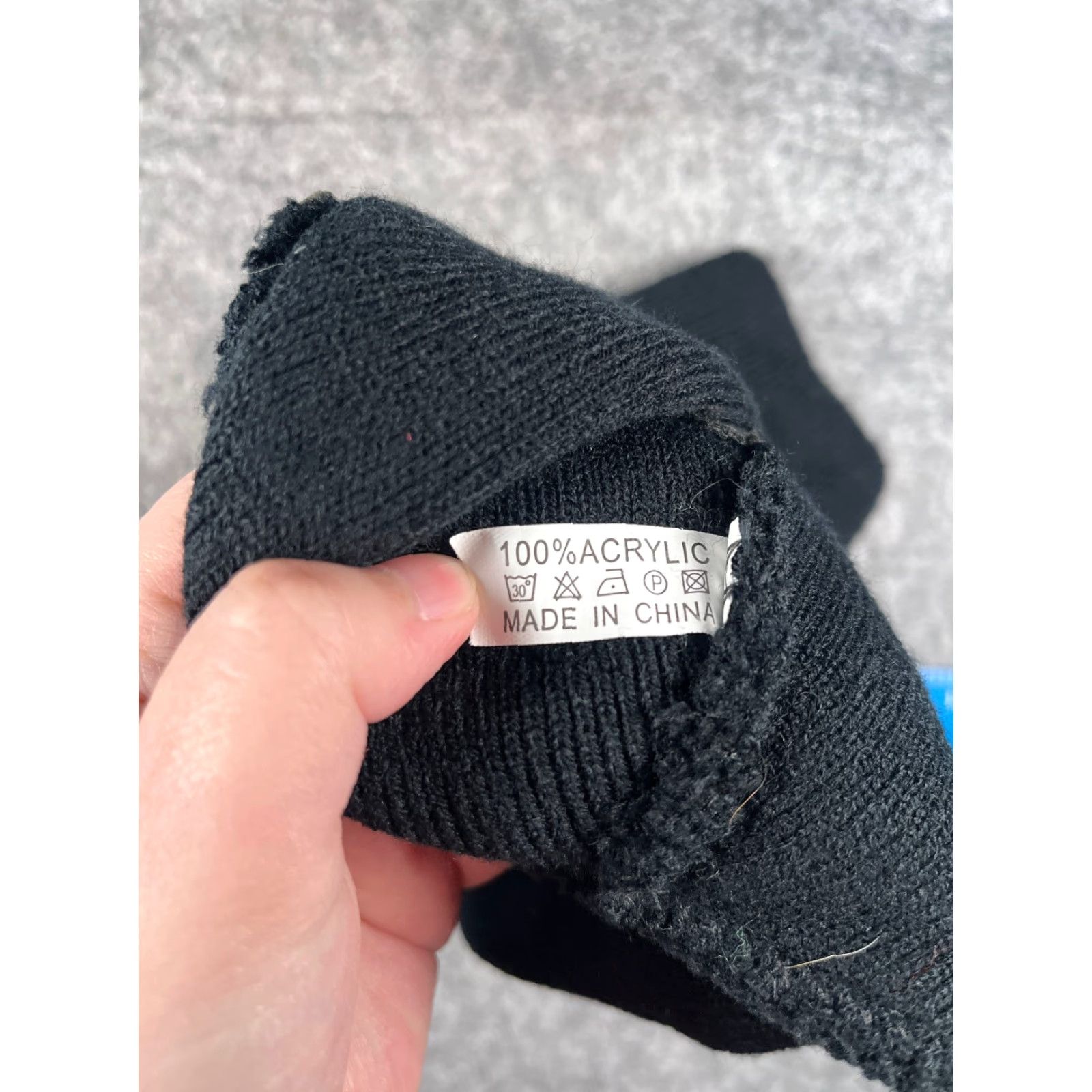 Vintage Unbranded Beanie Adult One Size Black Knit 100% Acrylic Embroidered Planet Saturn Toque Knit Hat Mens Size ONE SIZE - 7 Thumbnail