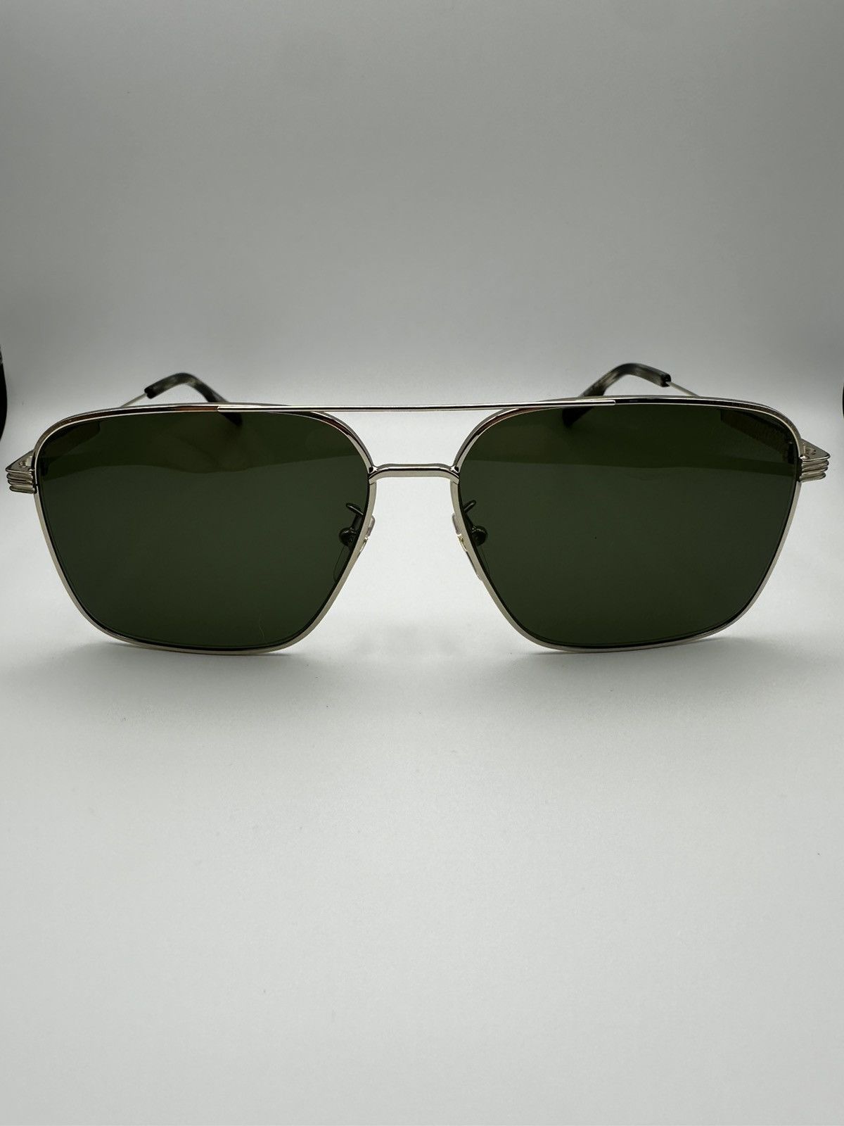 Ermenegildo Zegna Zegna Gold Toned Steel Sunglasses Size ONE SIZE - 1 Thumbnail