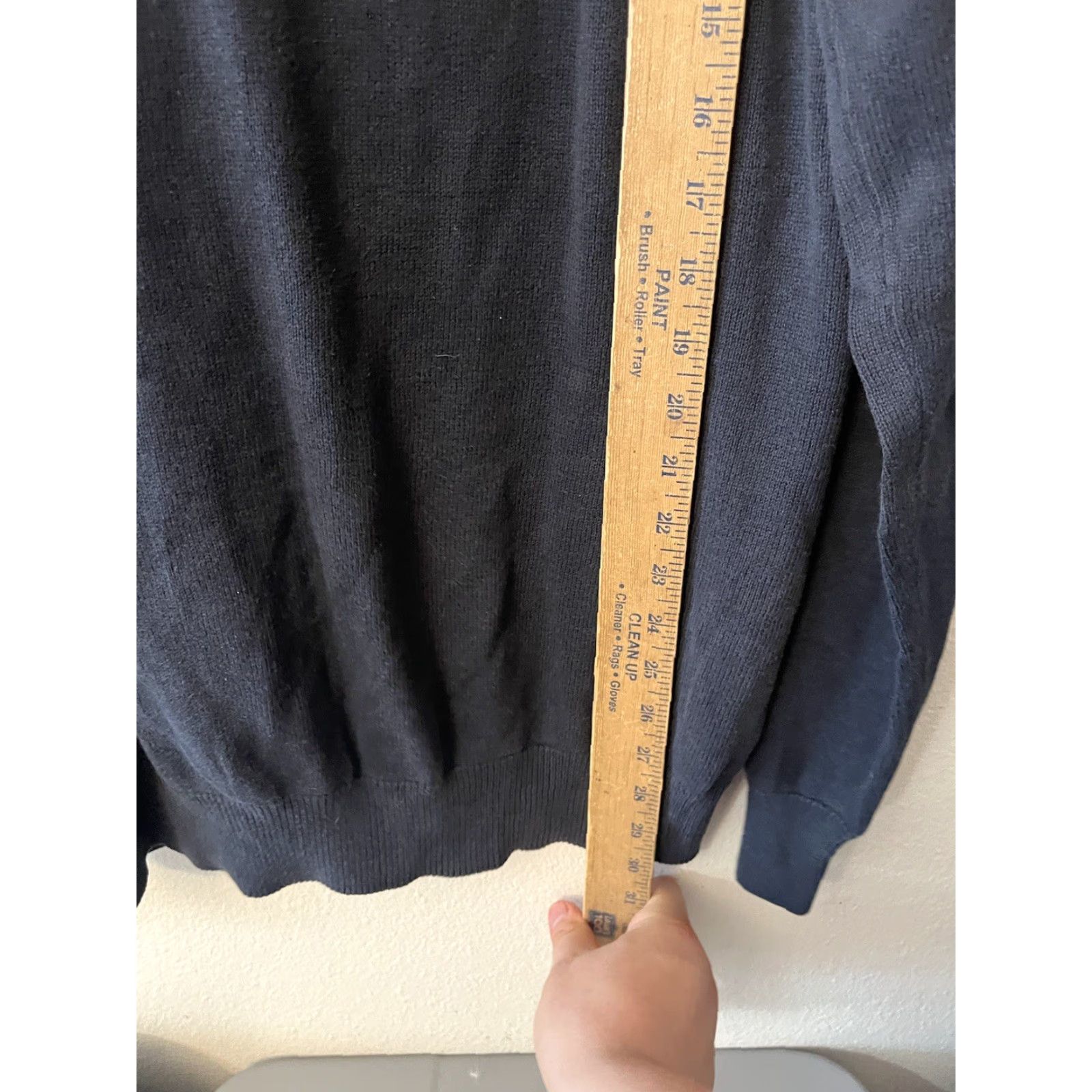 Timberland Timberland Mens Sweater Casual Long Sleeve Mock Neck 1/4 Zip Pullover Blue XL Size US XL / EU 56 / 4 - 4 Thumbnail