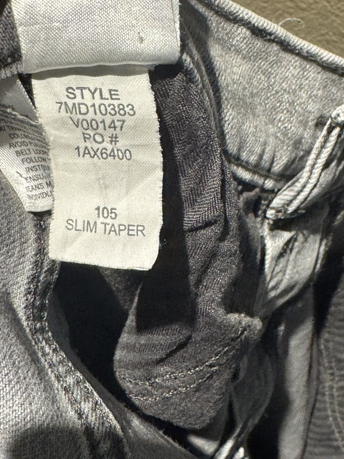 Lucky Brand Grey Lucky Brand Quality Distressed 30/32 Slim Skinny Jean Size US 30 / EU 46 - 16 Thumbnail