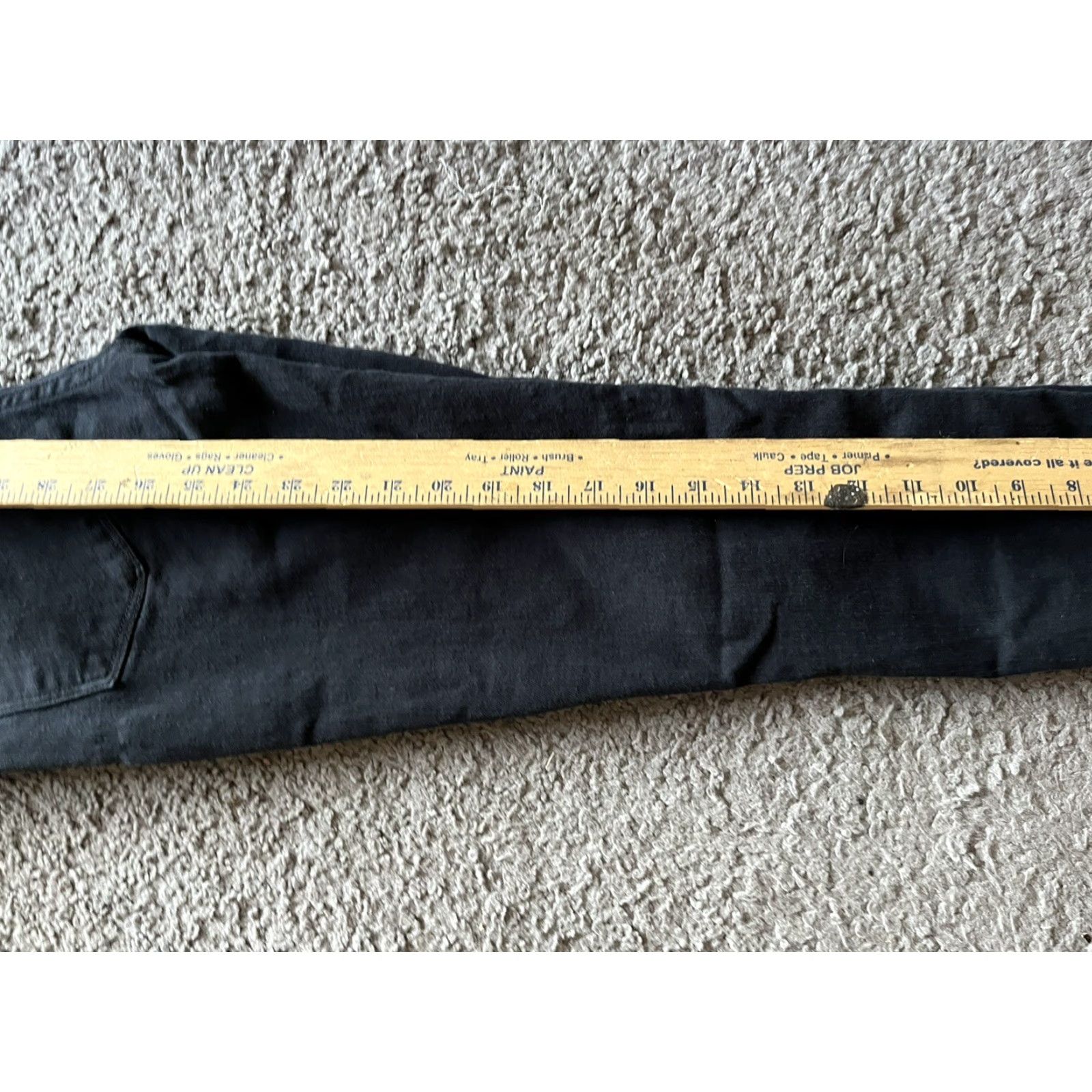 Express Express Jeans Legging Black Womens 4 Regular 30in Denim Cotton Blend Zip Button Pockets Stretch Modern 90s? Size 27" / US 4 / IT 40 - 8 Thumbnail