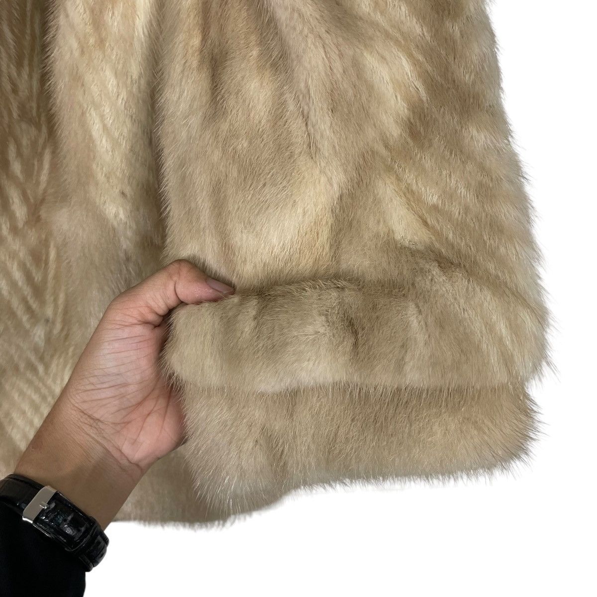 Sagafurs 💥MAPLE QUENN FUR NUDE JACKET Size M / US 6-8 / IT 42-44 - 13 Thumbnail