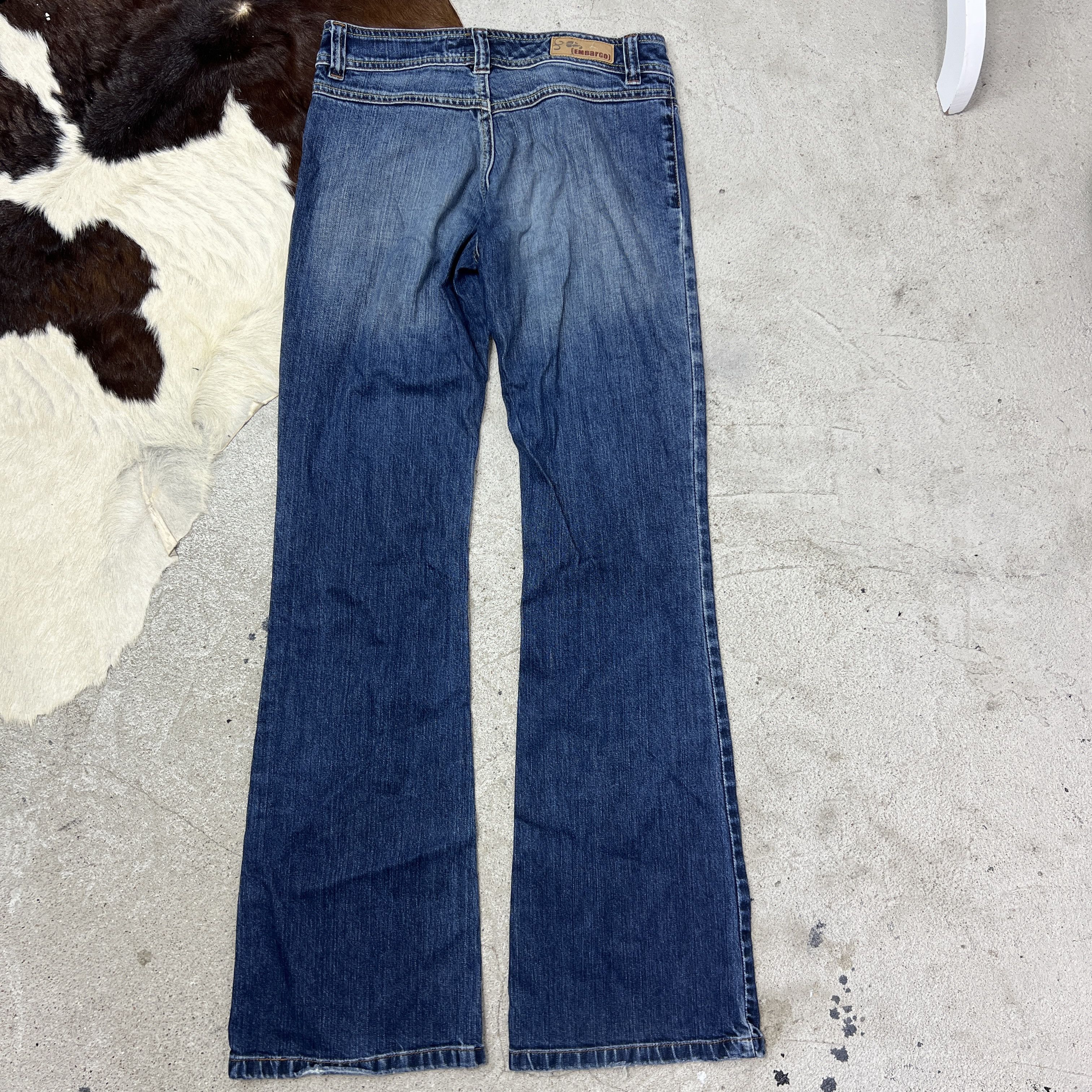 Vintage Vintage Denim Casual Streetwear Flared Jeans Y2K Size 25" / US 0 / IT 36 - 5 Thumbnail