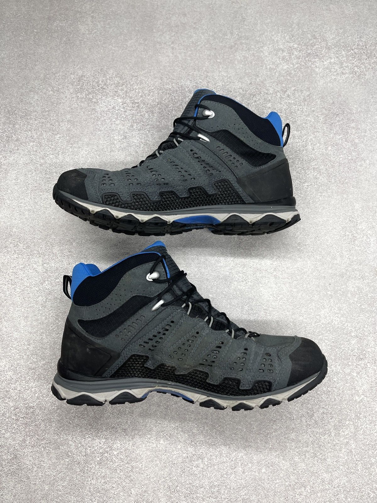 Goretex Mens Meindl X-SO 70 Mid GTX Boots Grey Outdoor Gorpcore Size US 9.5 / EU 42-43 - 3 Thumbnail