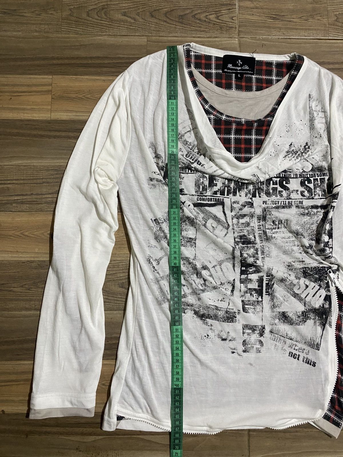 Japanese Brand BERNINGS SHO PUNK GOTHIC STYLE TRIPLE LAYER UNISEX Size US L / EU 52-54 / 3 - 11 Thumbnail